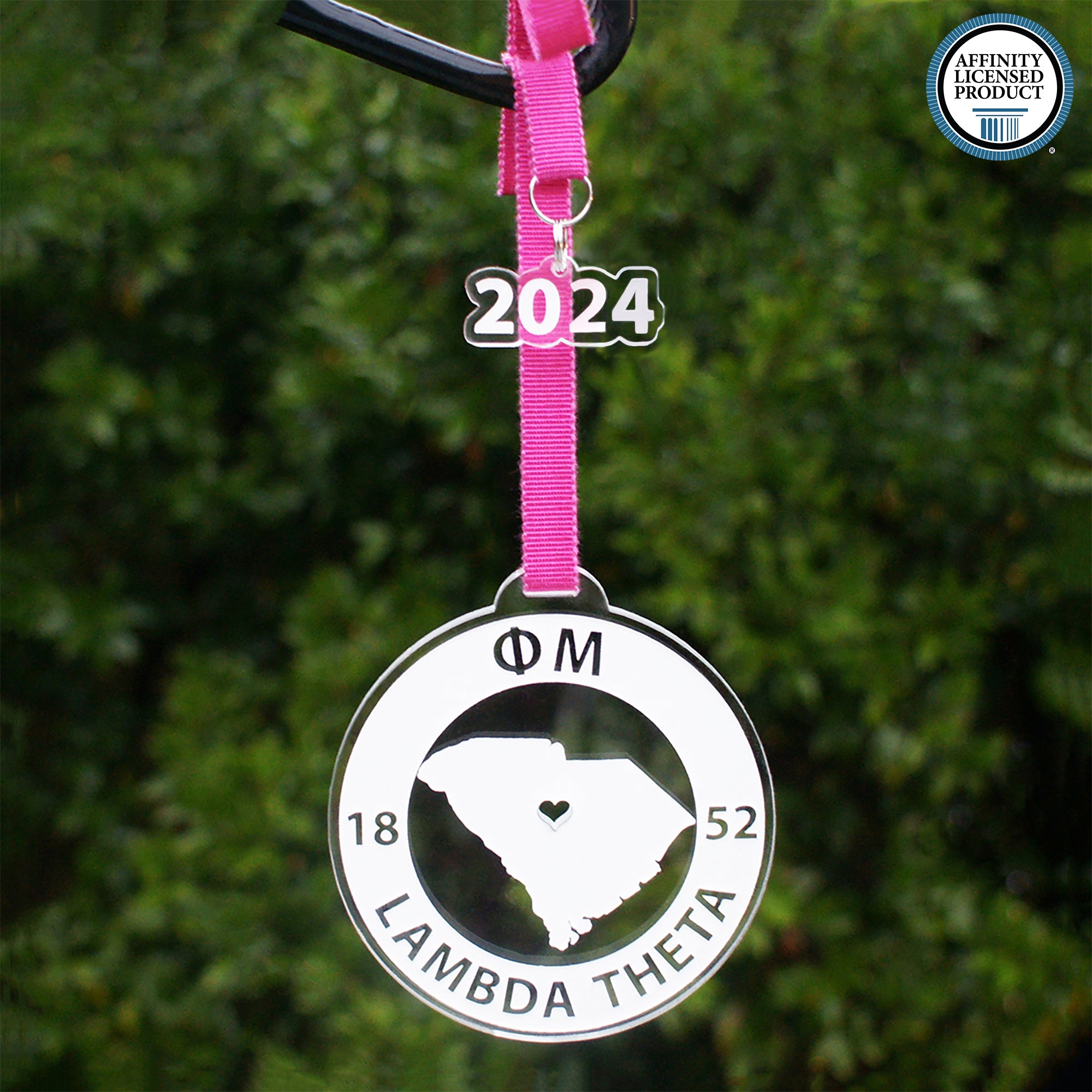 Phi Mu Ornament | Brit and Bee