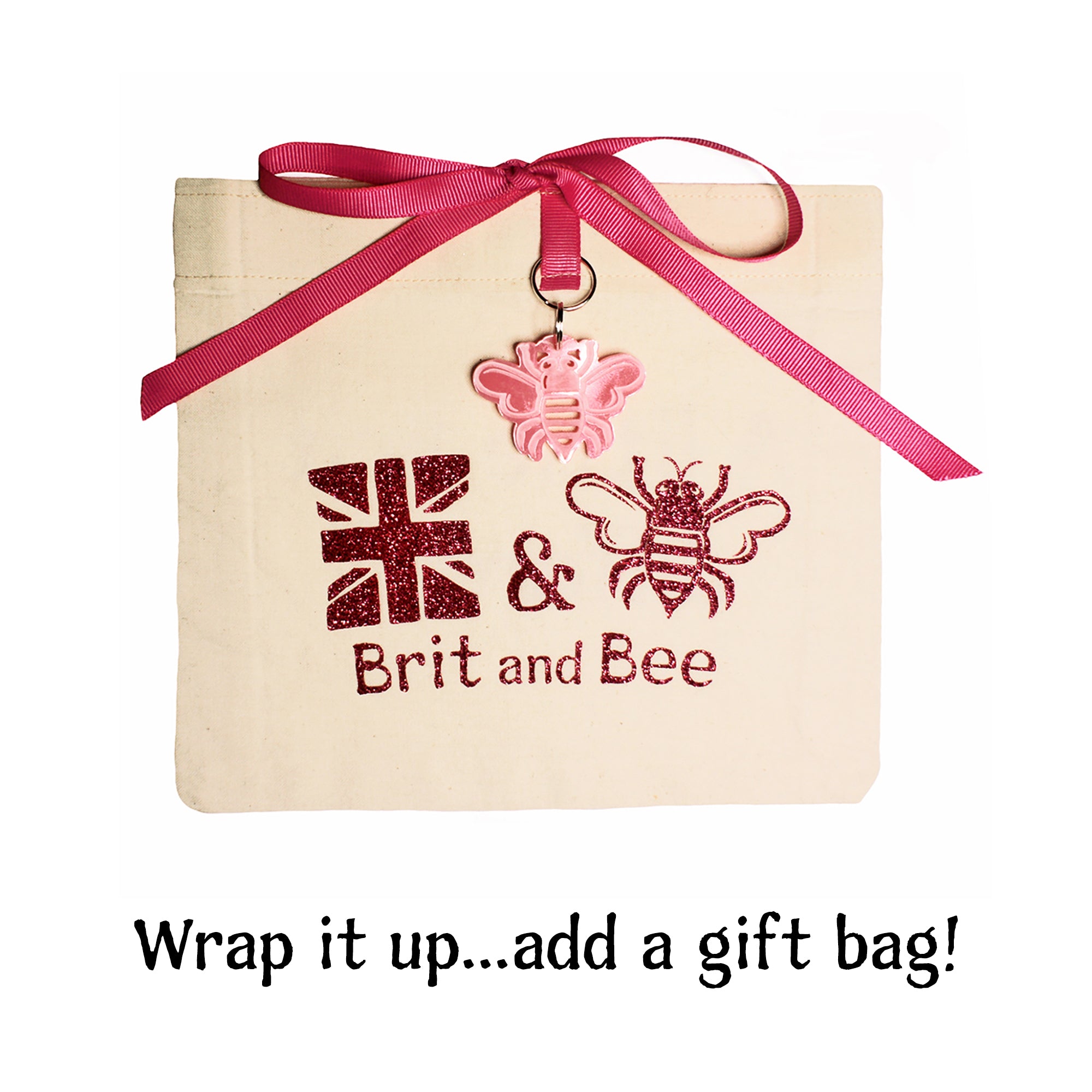 Brit and Bee Sorority Logo Decal - Phi Mu