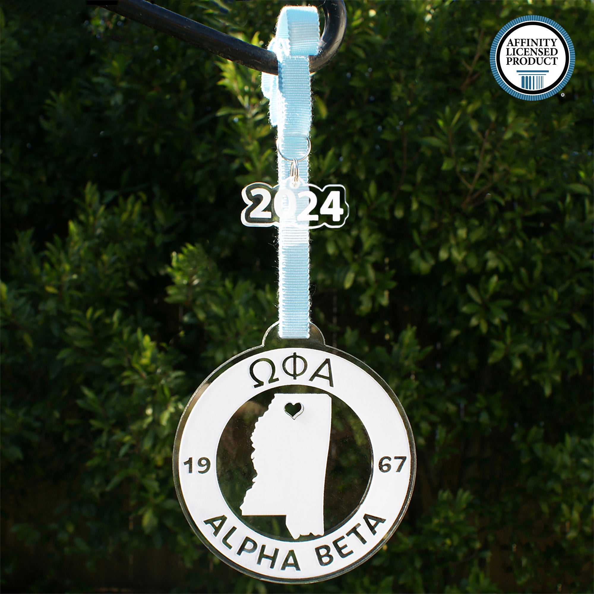Omega Phi Alpha Ornament | Brit and Bee