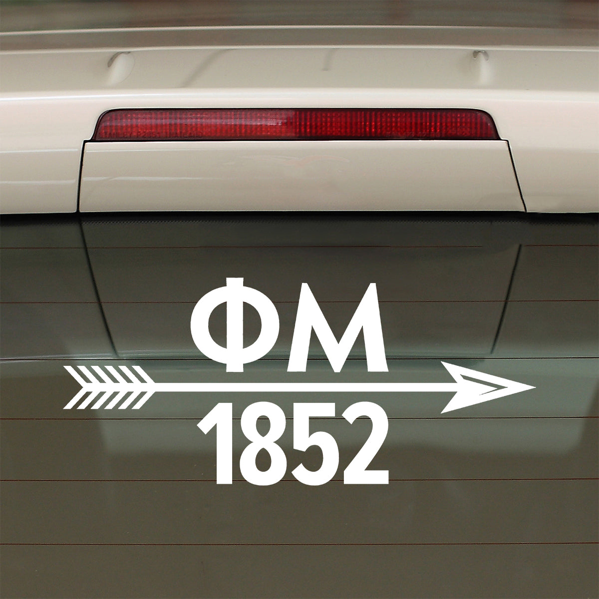 Brit and Bee Sorority Arrow Decal - Phi Mu
