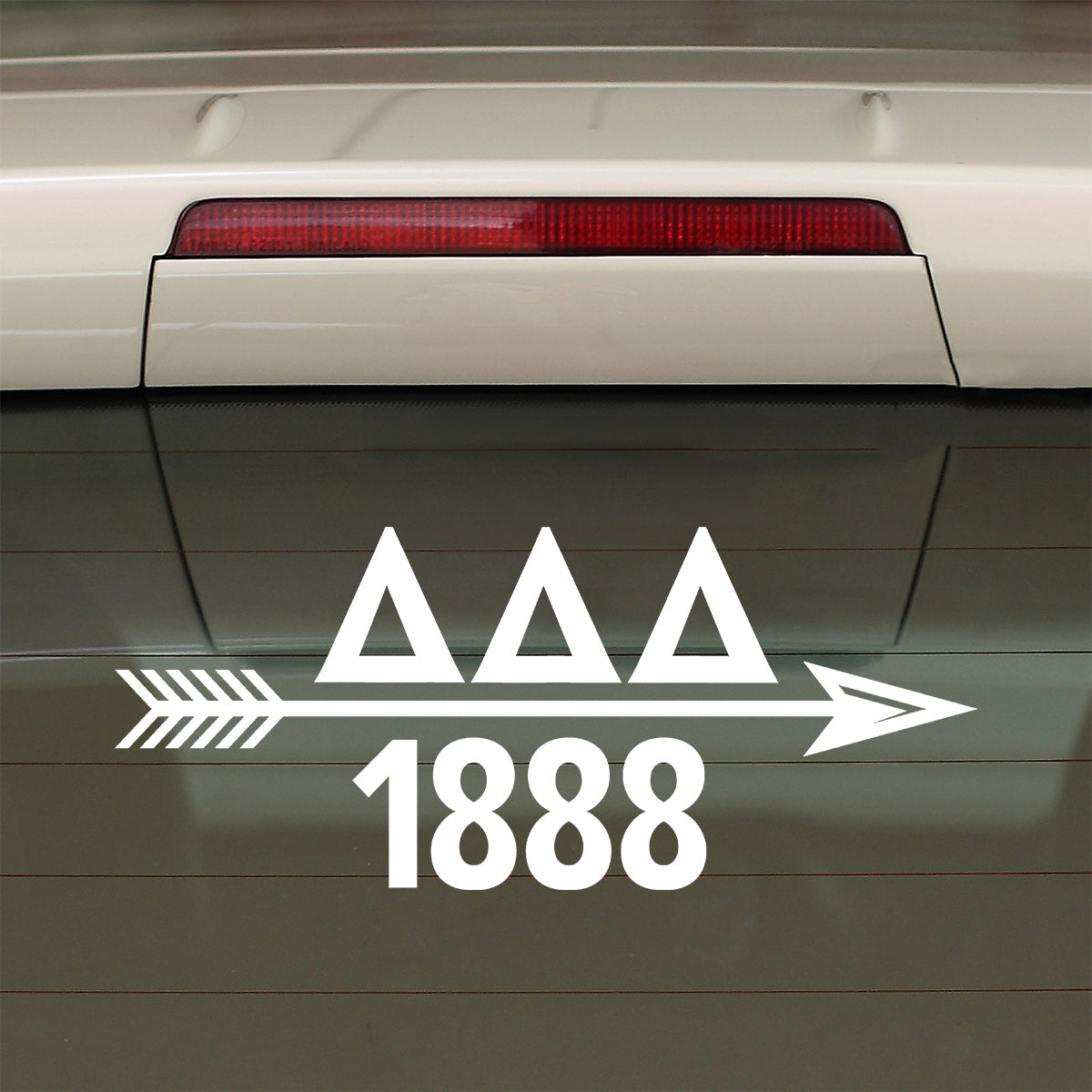 Brit and Bee Sorority Arrow Decal - Delta Delta Delta