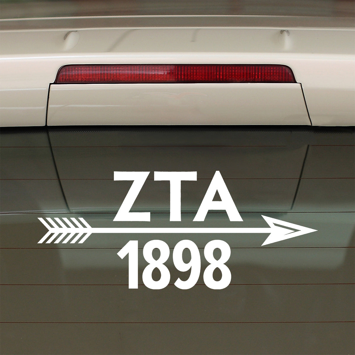 Brit and Bee Sorority Arrow Decal - Zeta Tau Alpha