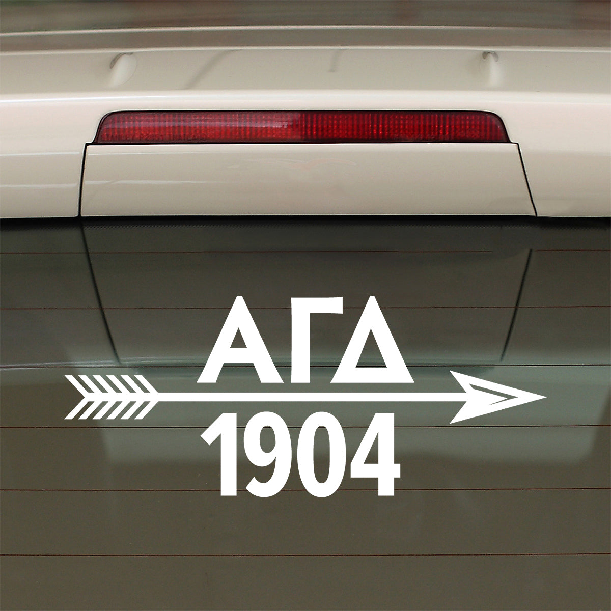 Brit and Bee Sorority Arrow Decal - Alpha Gamma Delta