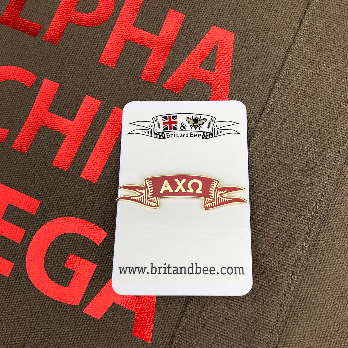 Alpha Chi Omega Pin | Brit and Bee