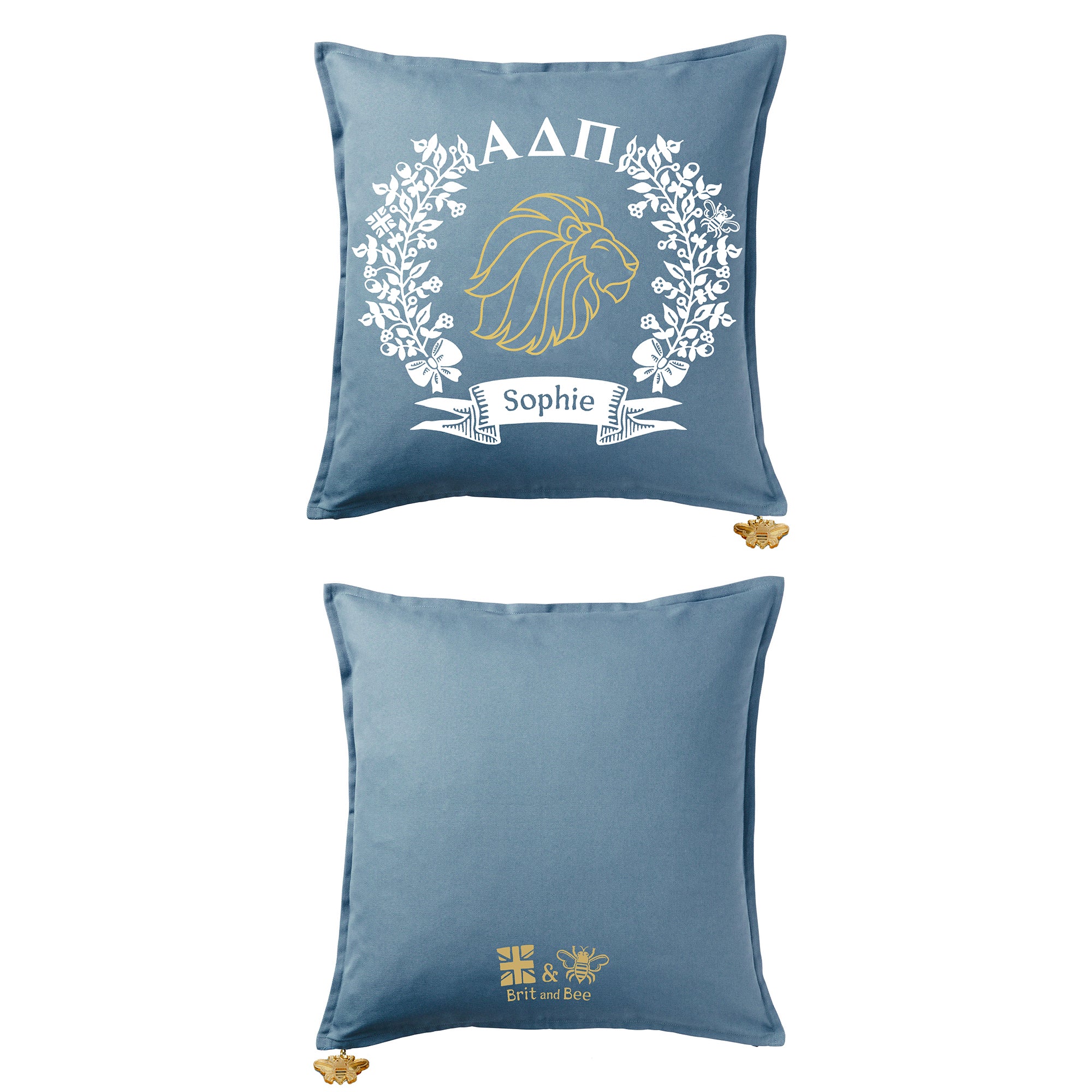 Alpha Delta Pi Pillow | Brit and Bee