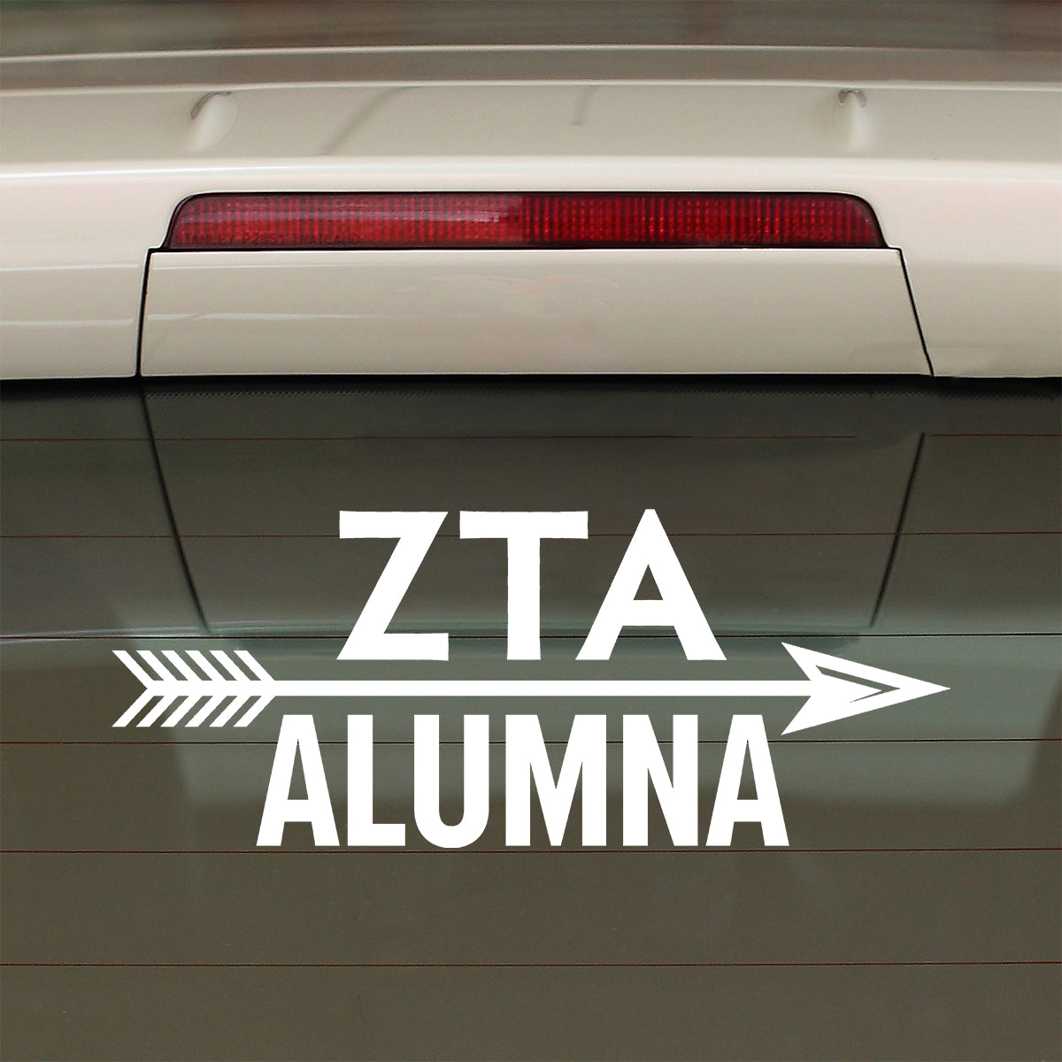 Brit and Bee Sorority Arrow Decal - Zeta Tau Alpha