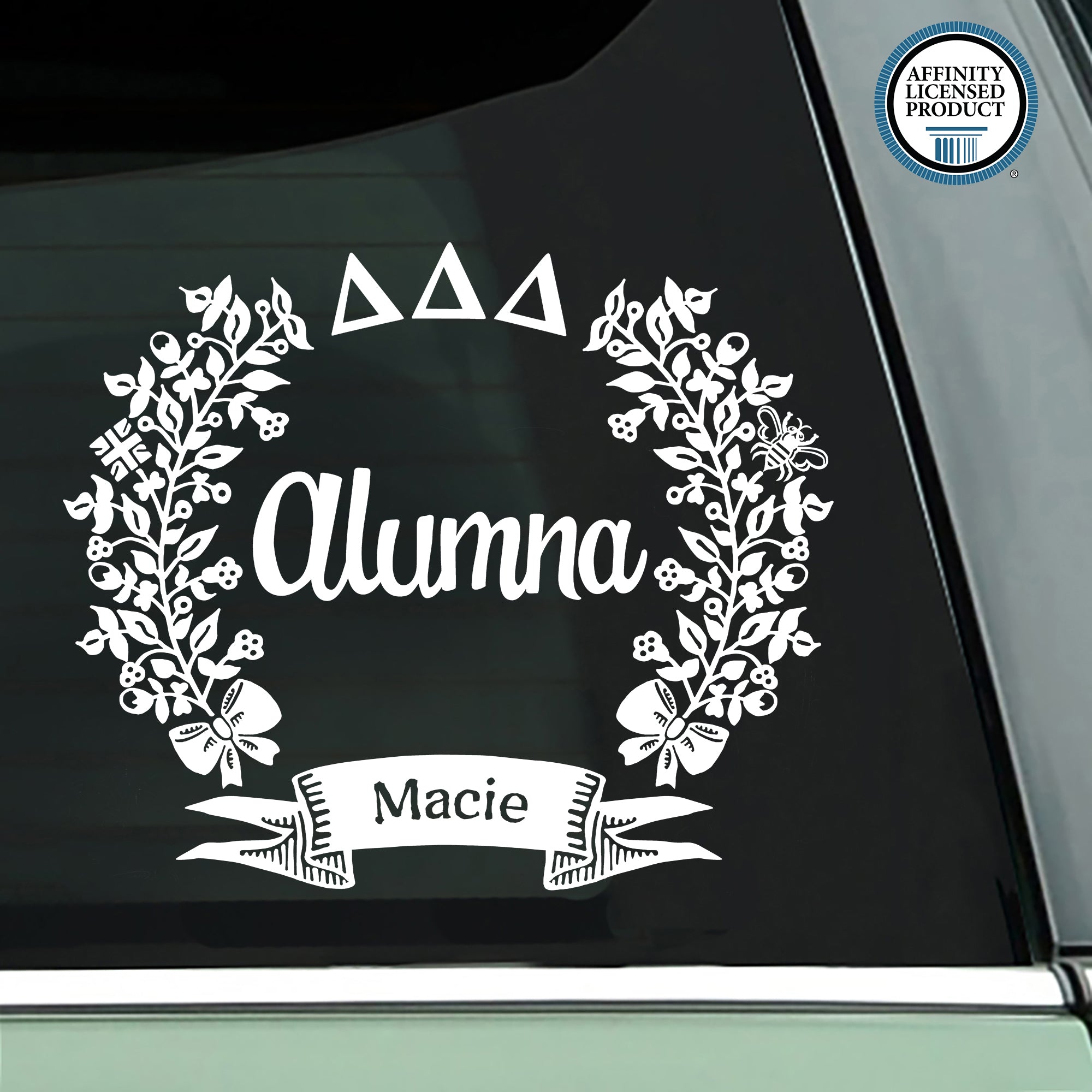 Delta Delta Delta Alumna Decal | Brit and Bee