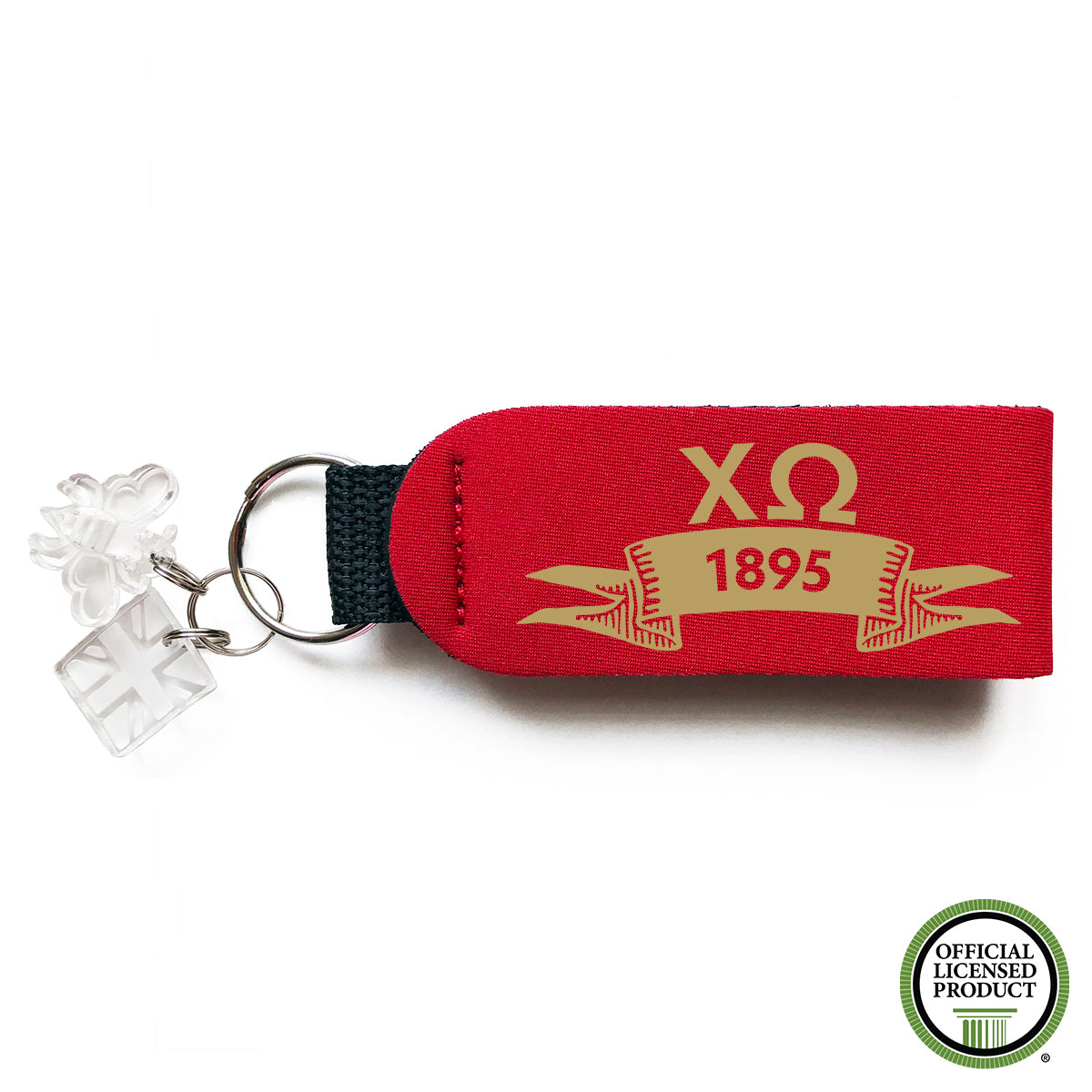 Brit and Bee Sorority Keychain - Chi Omega
