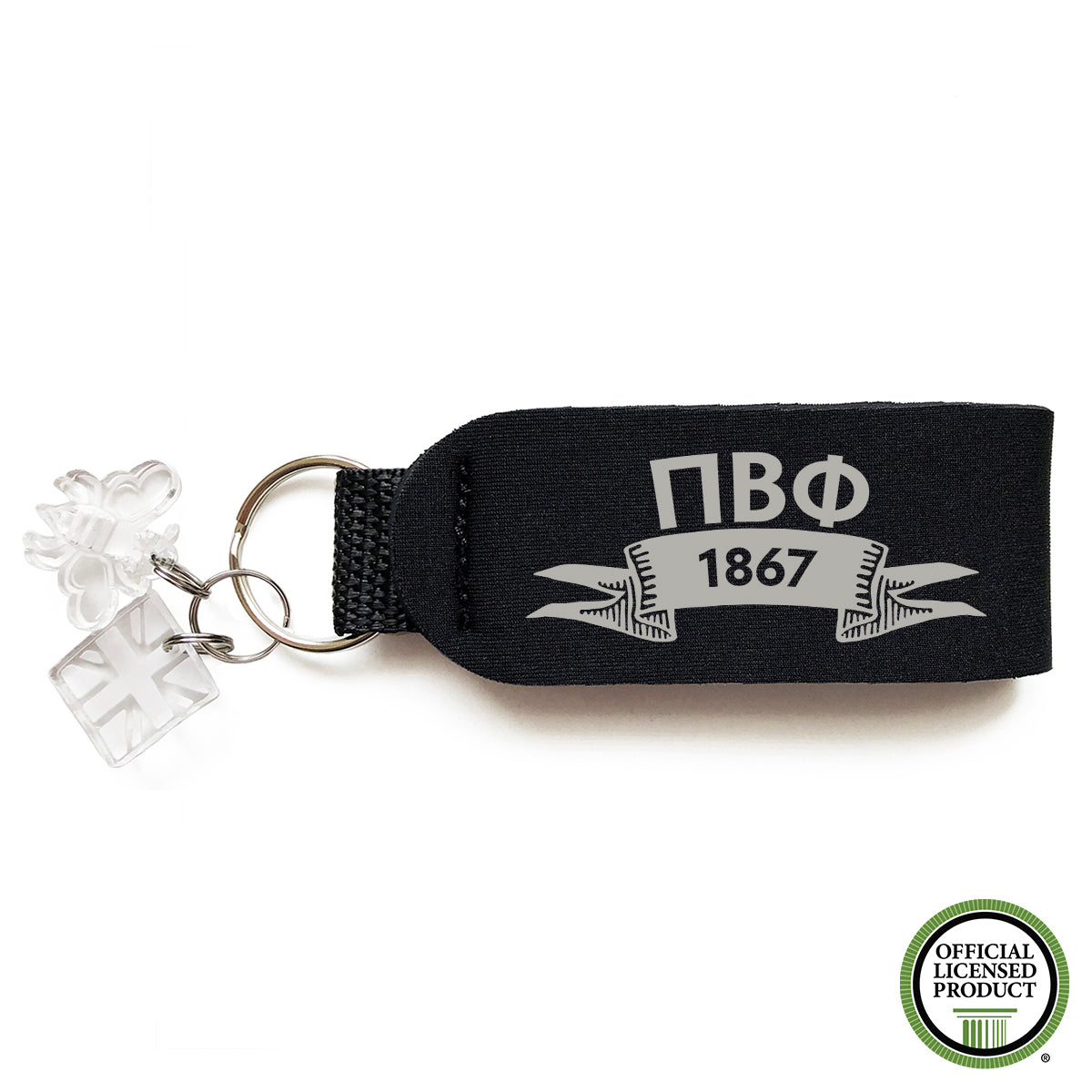 Brit and Bee Sorority Keychain - Pi Beta Phi