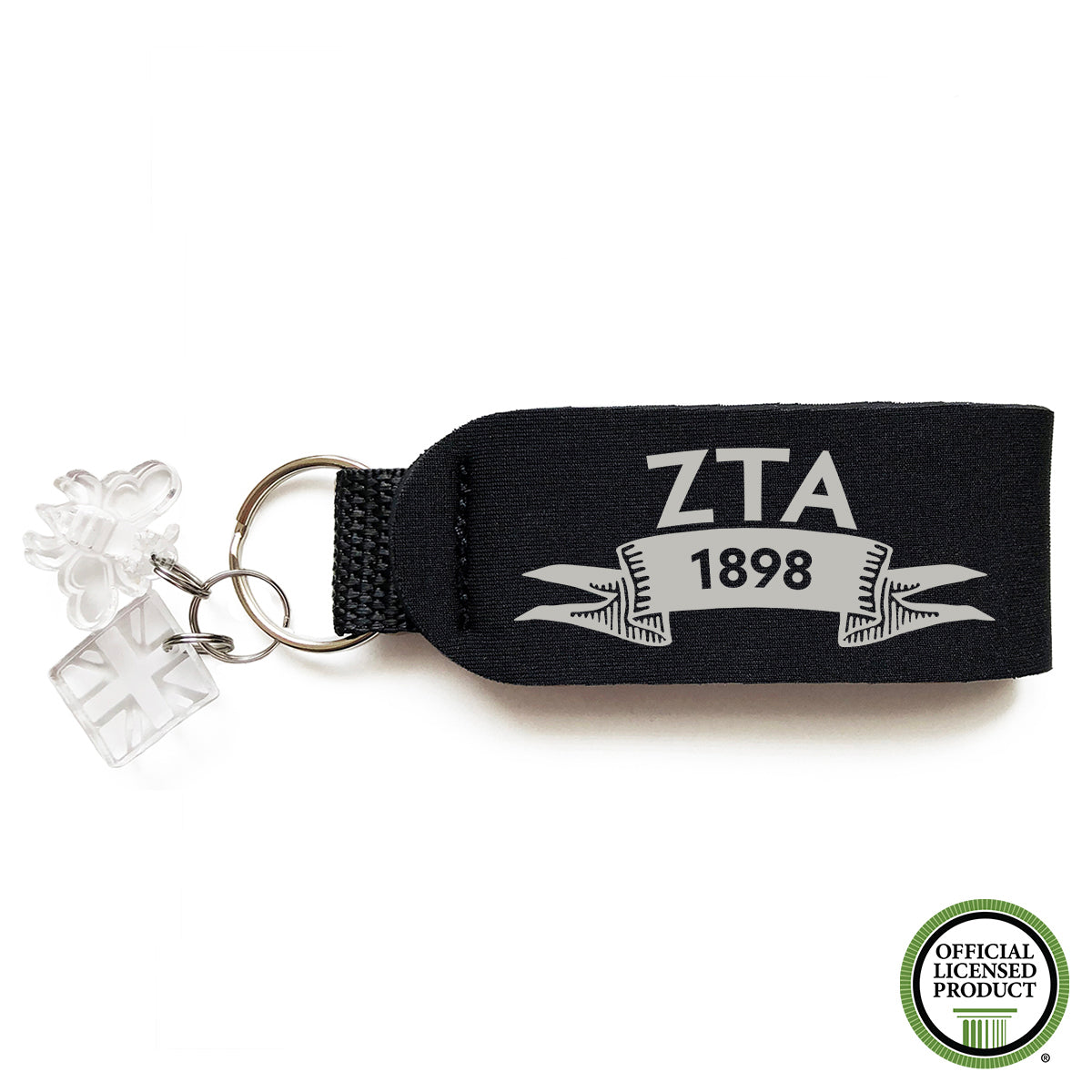 Brit and Bee Sorority Keychain - Zeta Tau Alpha