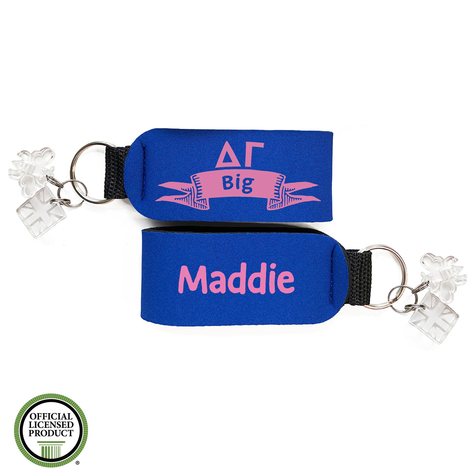 Brit and Bee Sorority Keychain - Delta Gamma