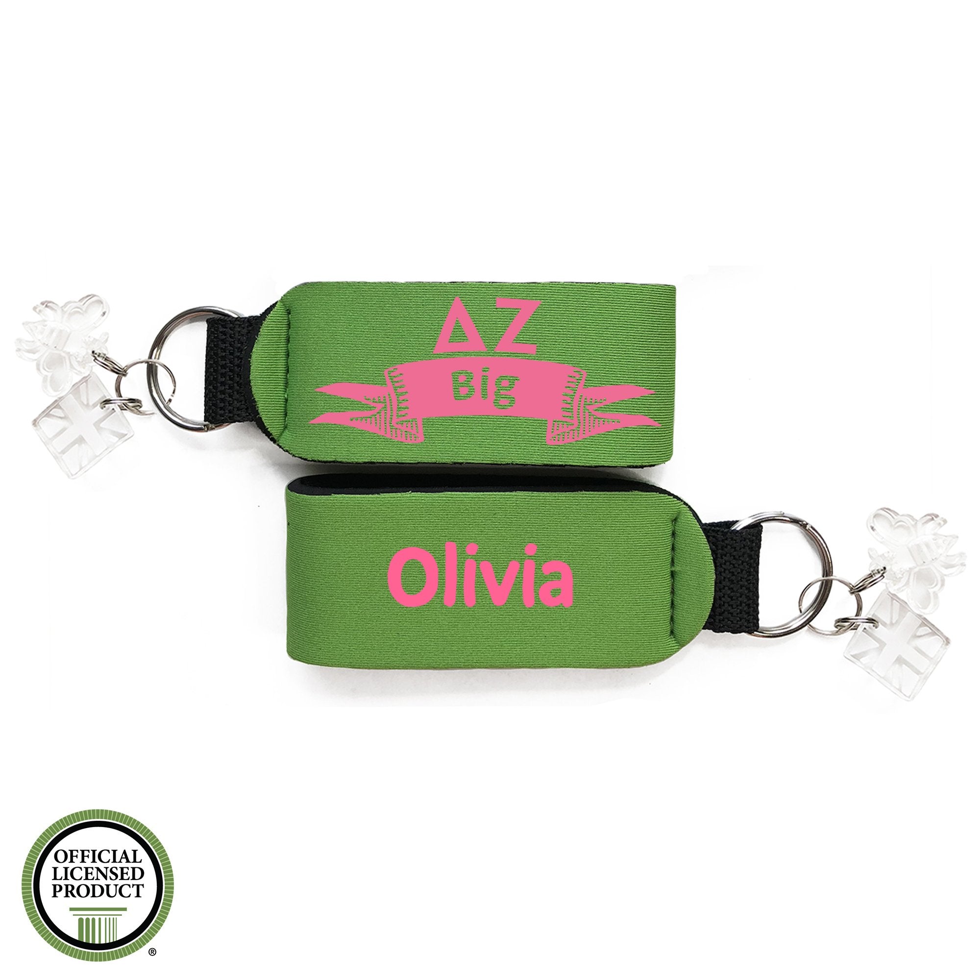 Delta Zeta Big Keychain | Brit and Bee