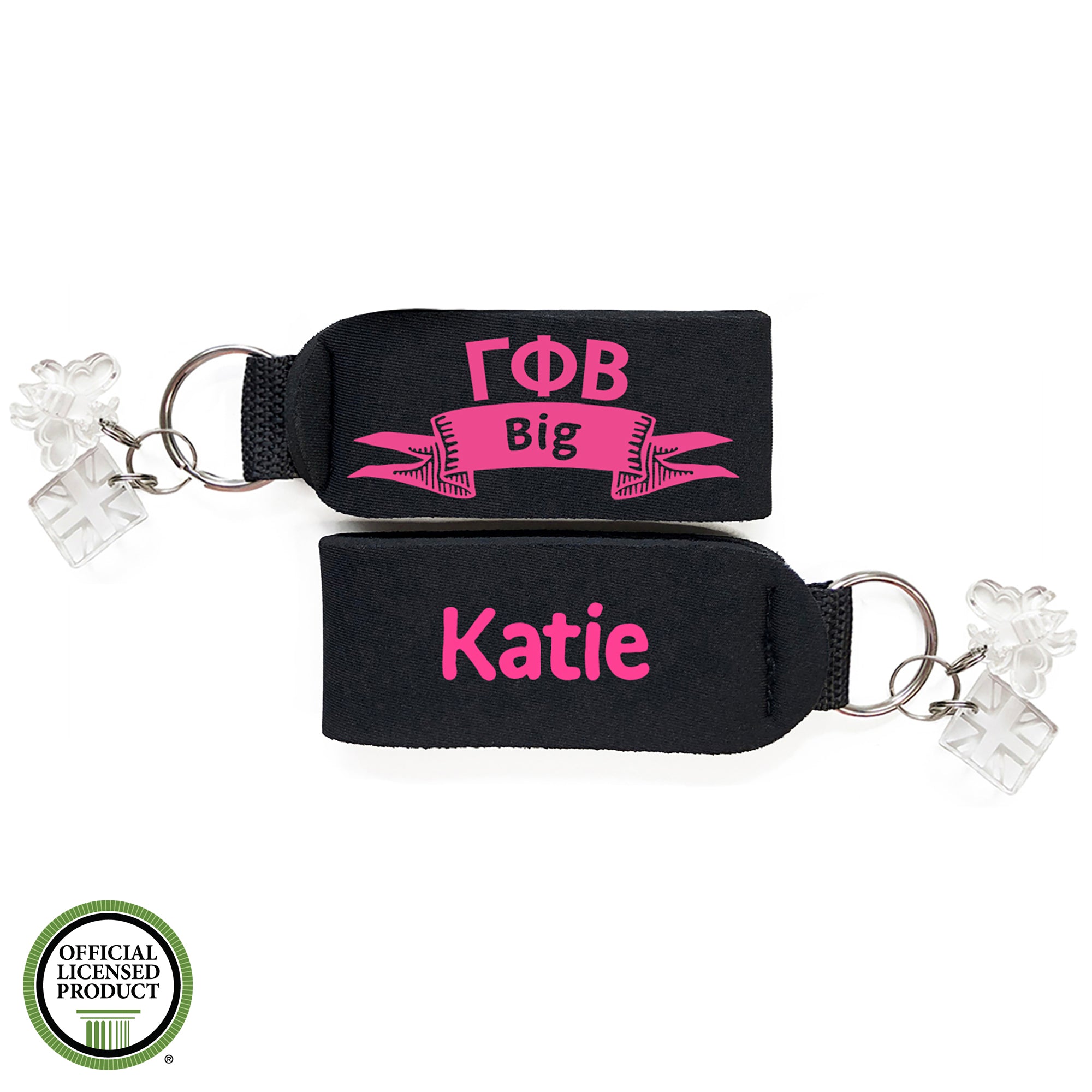 Brit and Bee Sorority Keychain - Gamma Phi Beta