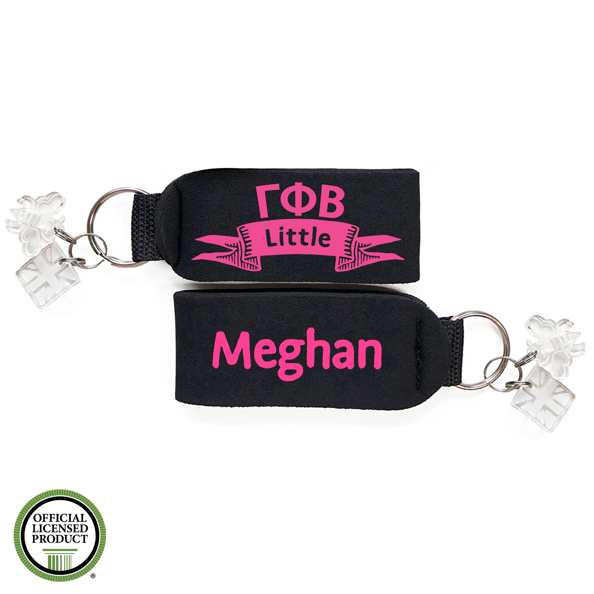 Brit and Bee Sorority Keychain - Gamma Phi Beta