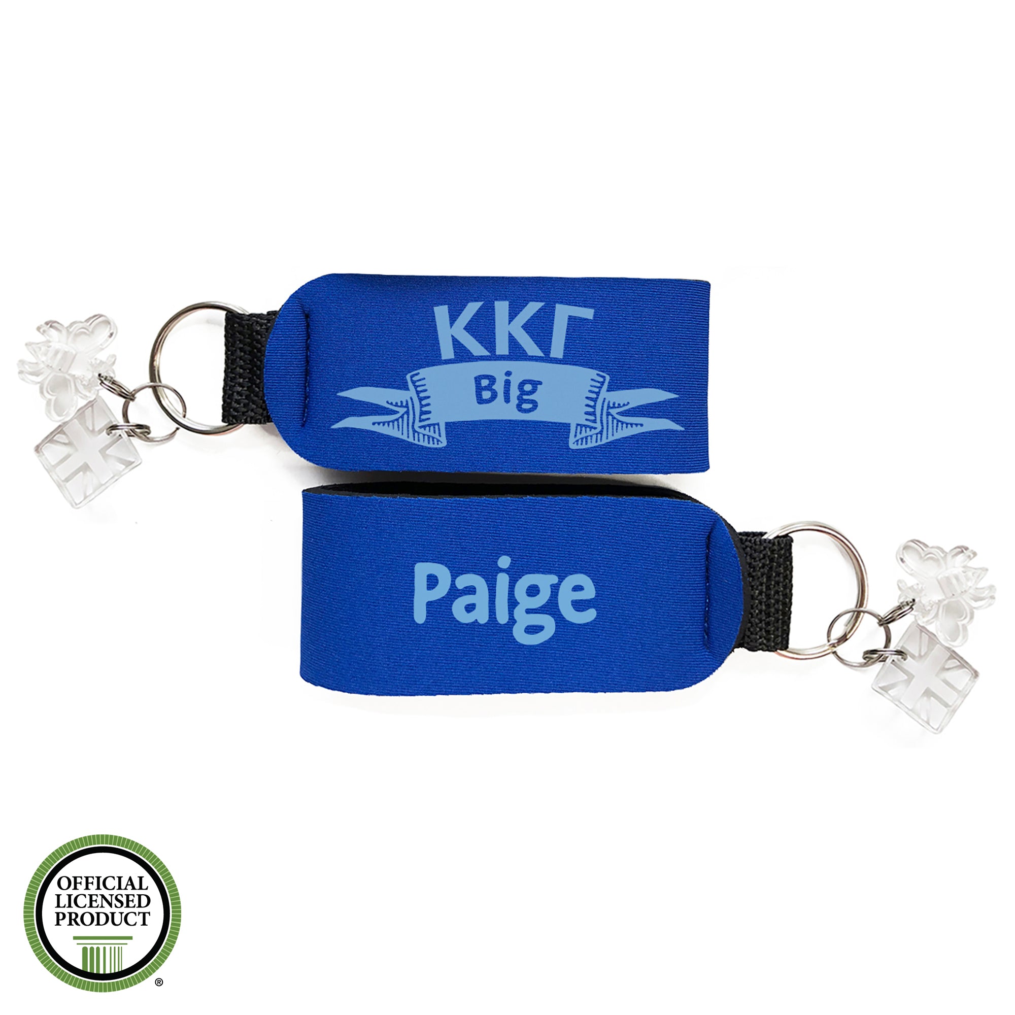 Brit and Bee Sorority Keychain - Kappa Kappa Gamma