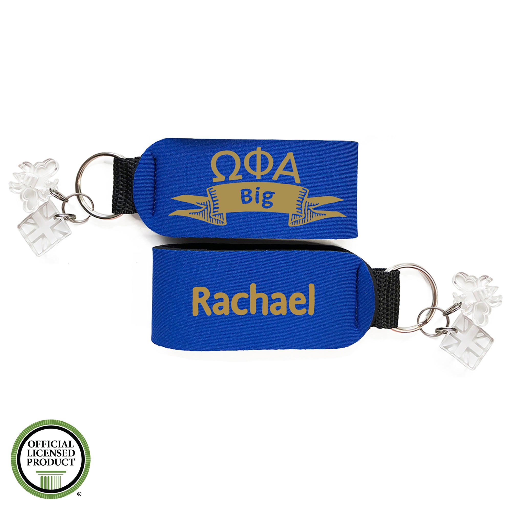 Brit and Bee Sorority Keychain - Omega Phi Alpha