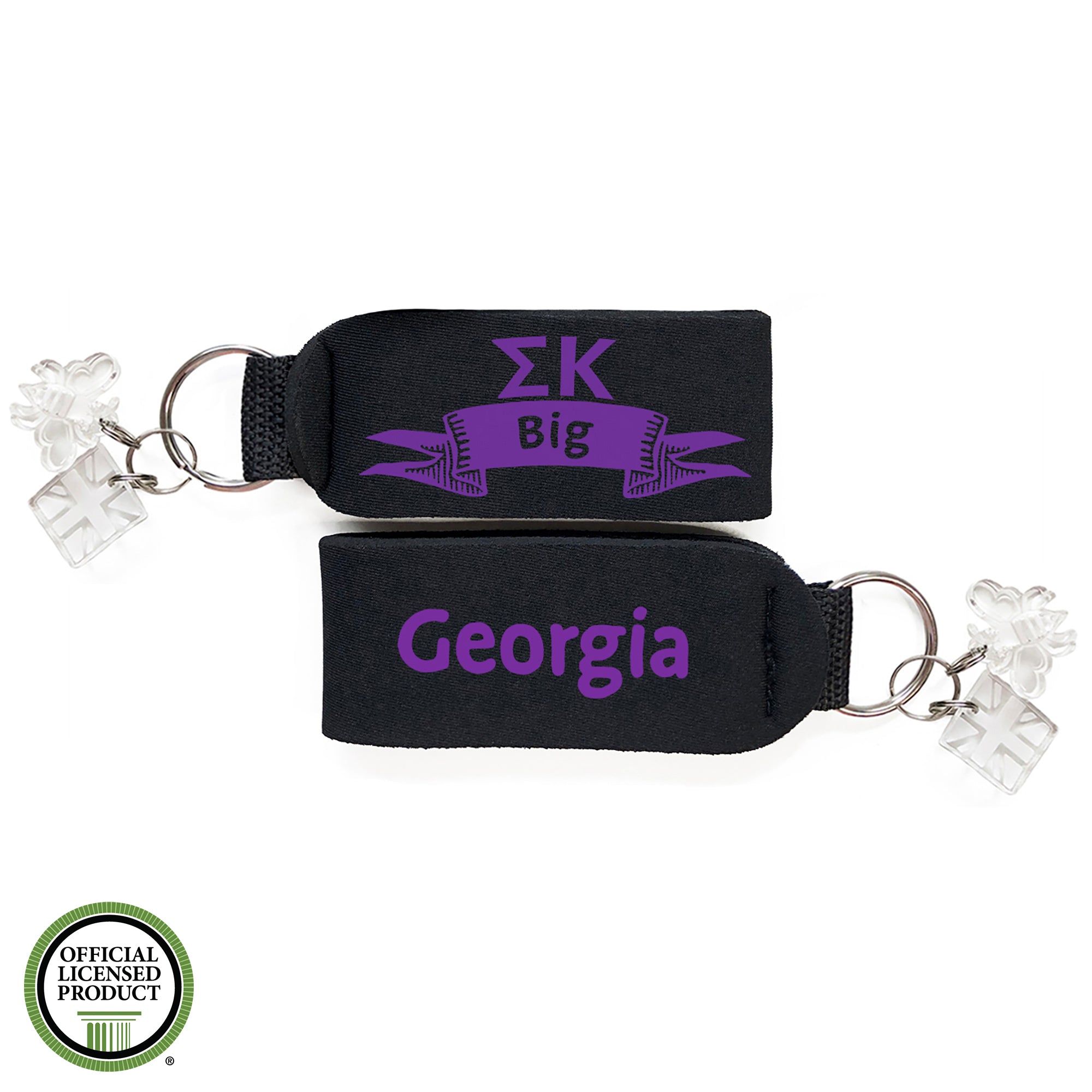 Brit and Bee Sorority Keychain - Sigma Kappa