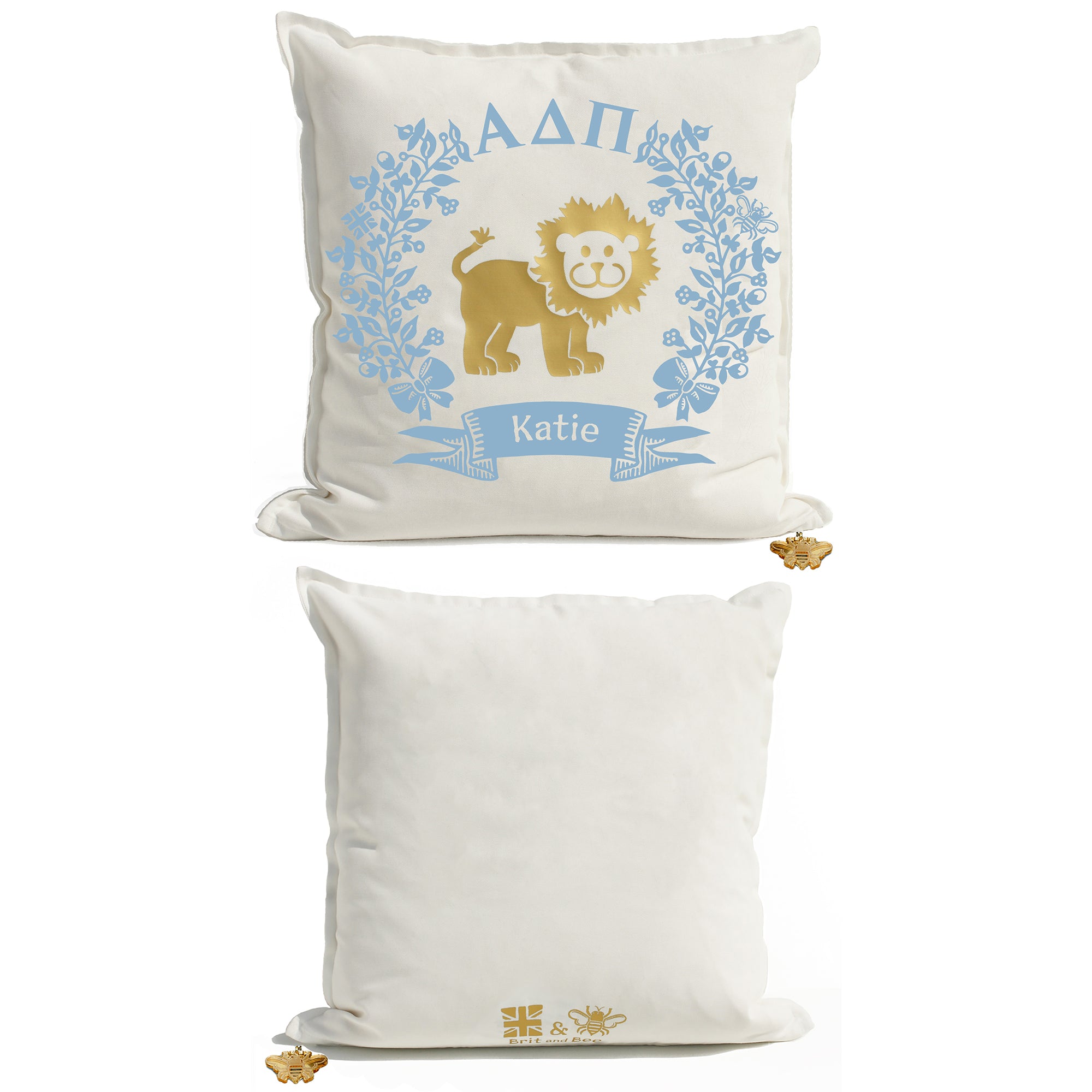 Alpha Delta Pi Pillow | Brit and Bee