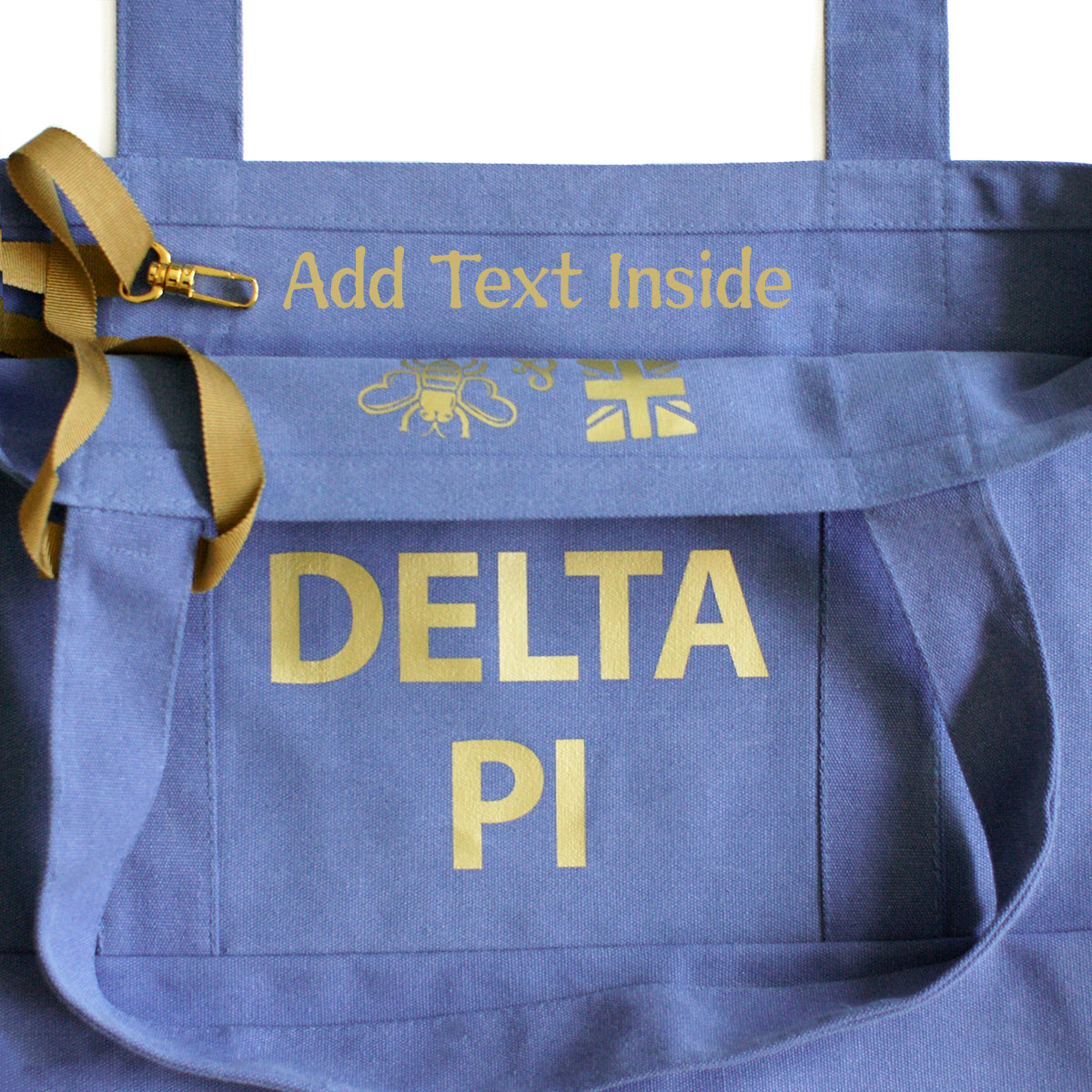 Alpha Delta Pi State Book Tote Bag | Brit and Bee