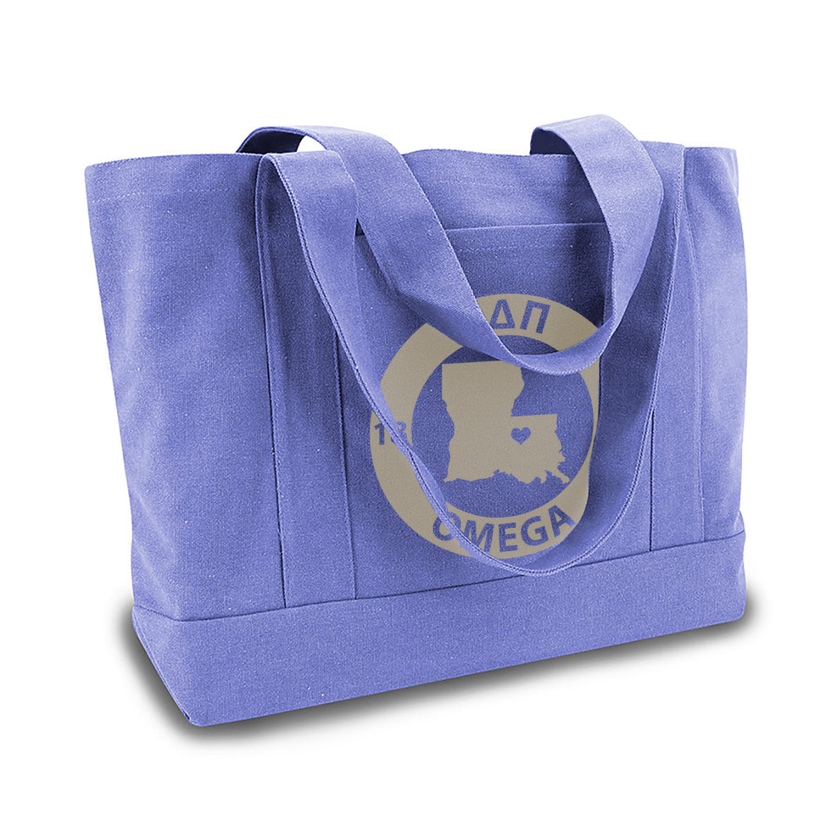Alpha Delta Pi State Book Tote Bag | Brit and Bee