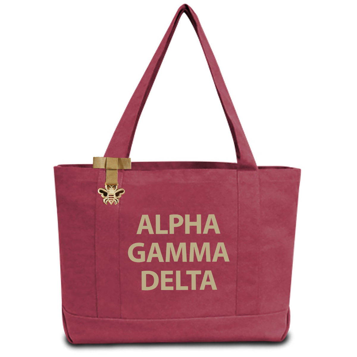 Alpha Gamma Delta State Book Tote Bag | Brit and Bee