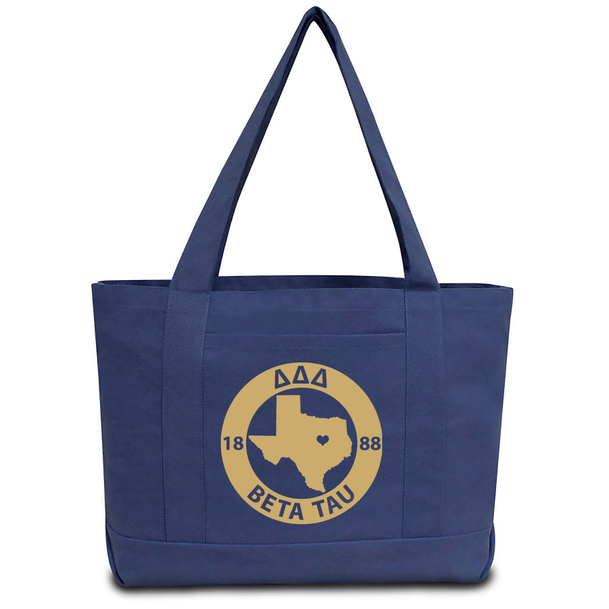 Delta Delta Delta State Book Tote Bag | Brit and Bee