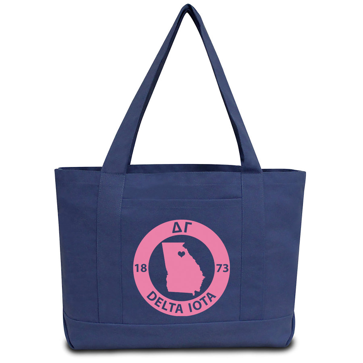 Delta Gamma State Book Tote Bag | Brit and Bee