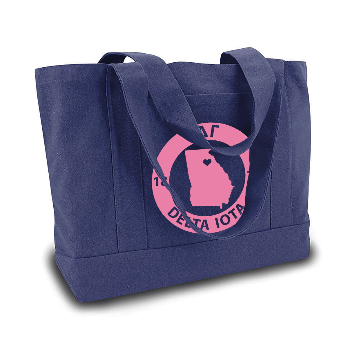 Delta Gamma State Book Tote Bag | Brit and Bee