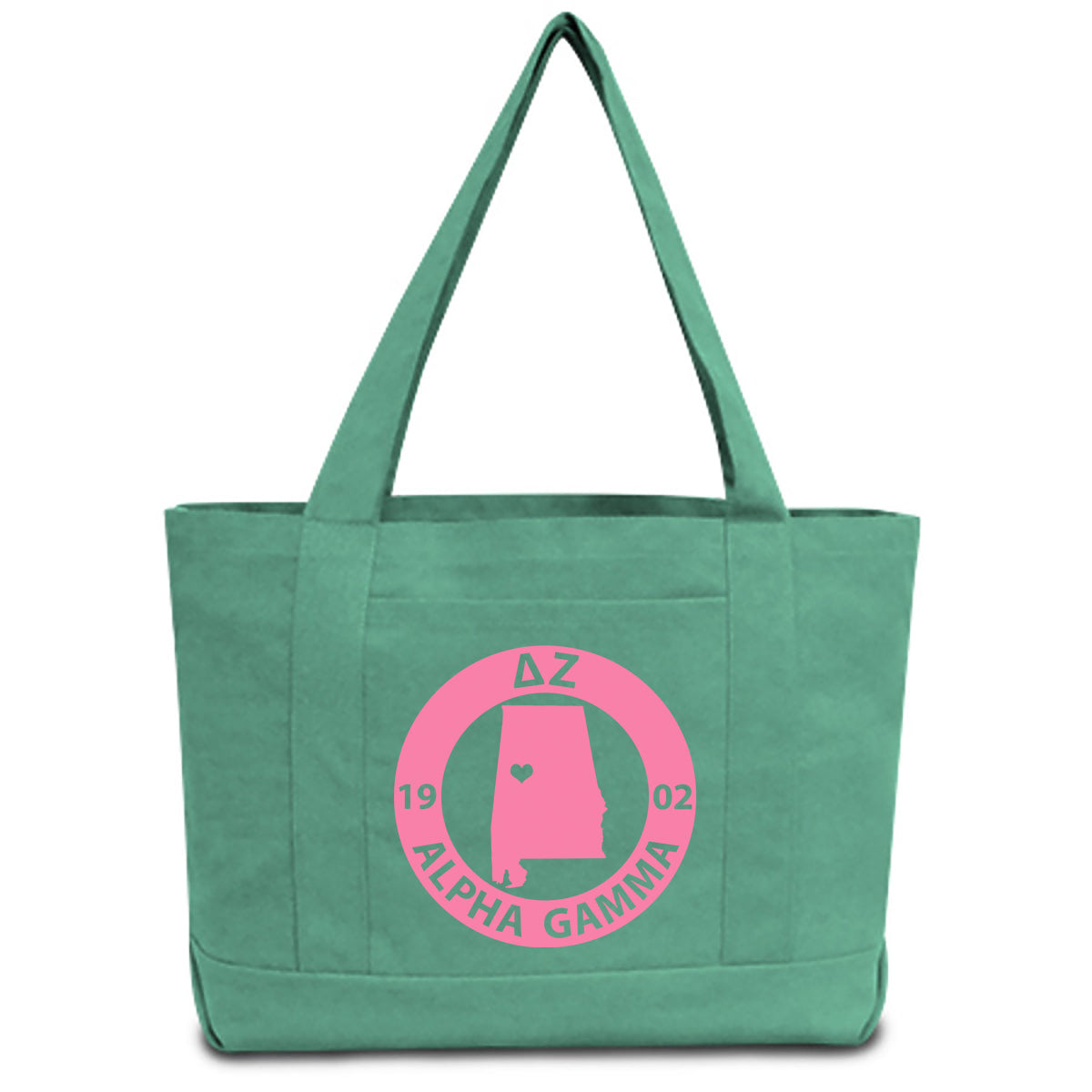 Delta Zeta State Book Tote Bag | Brit and Bee