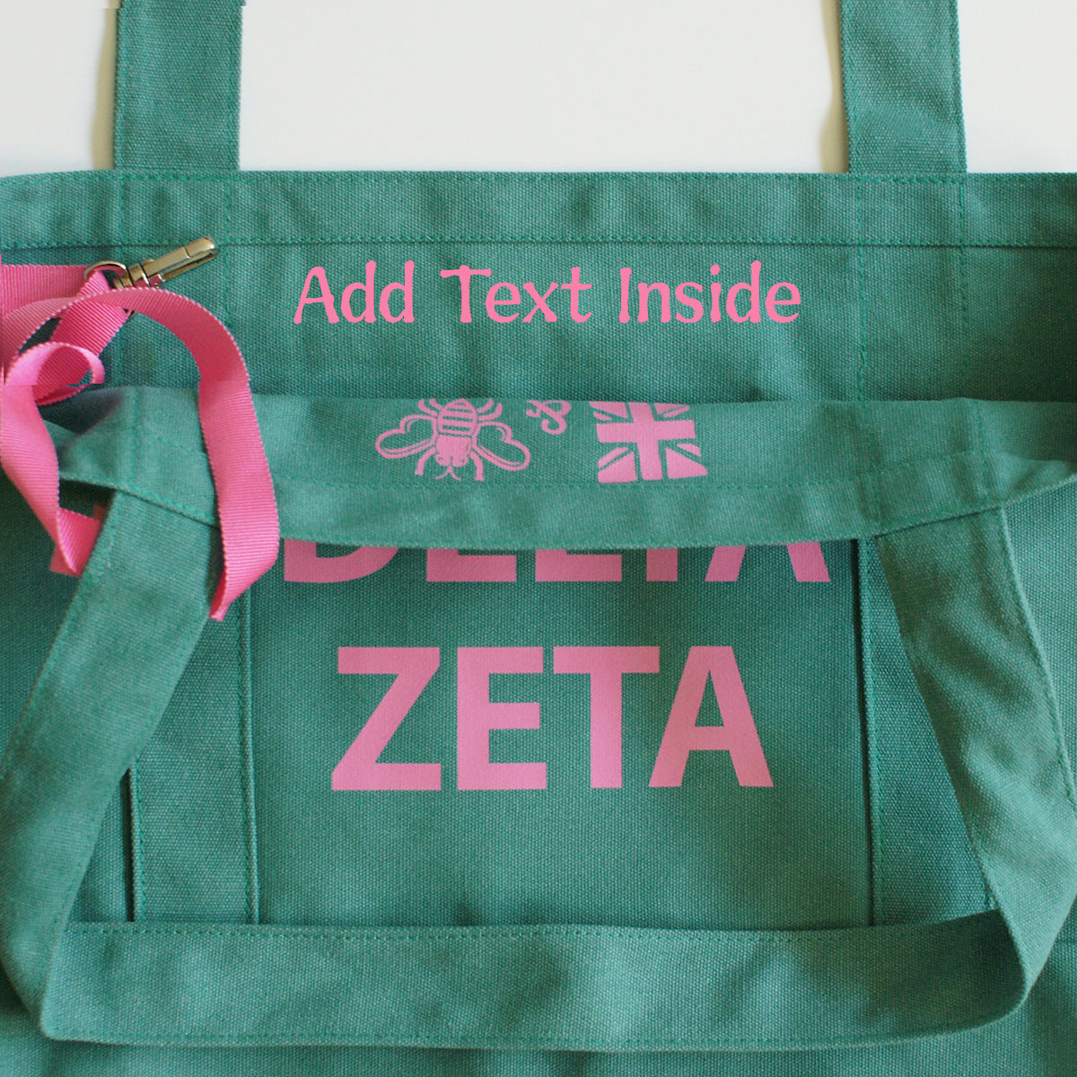 Delta Zeta State Book Tote Bag | Brit and Bee