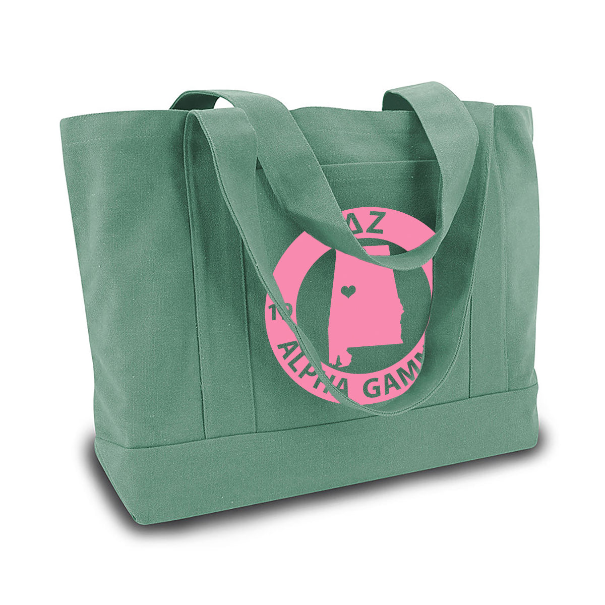 Delta Zeta State Book Tote Bag | Brit and Bee