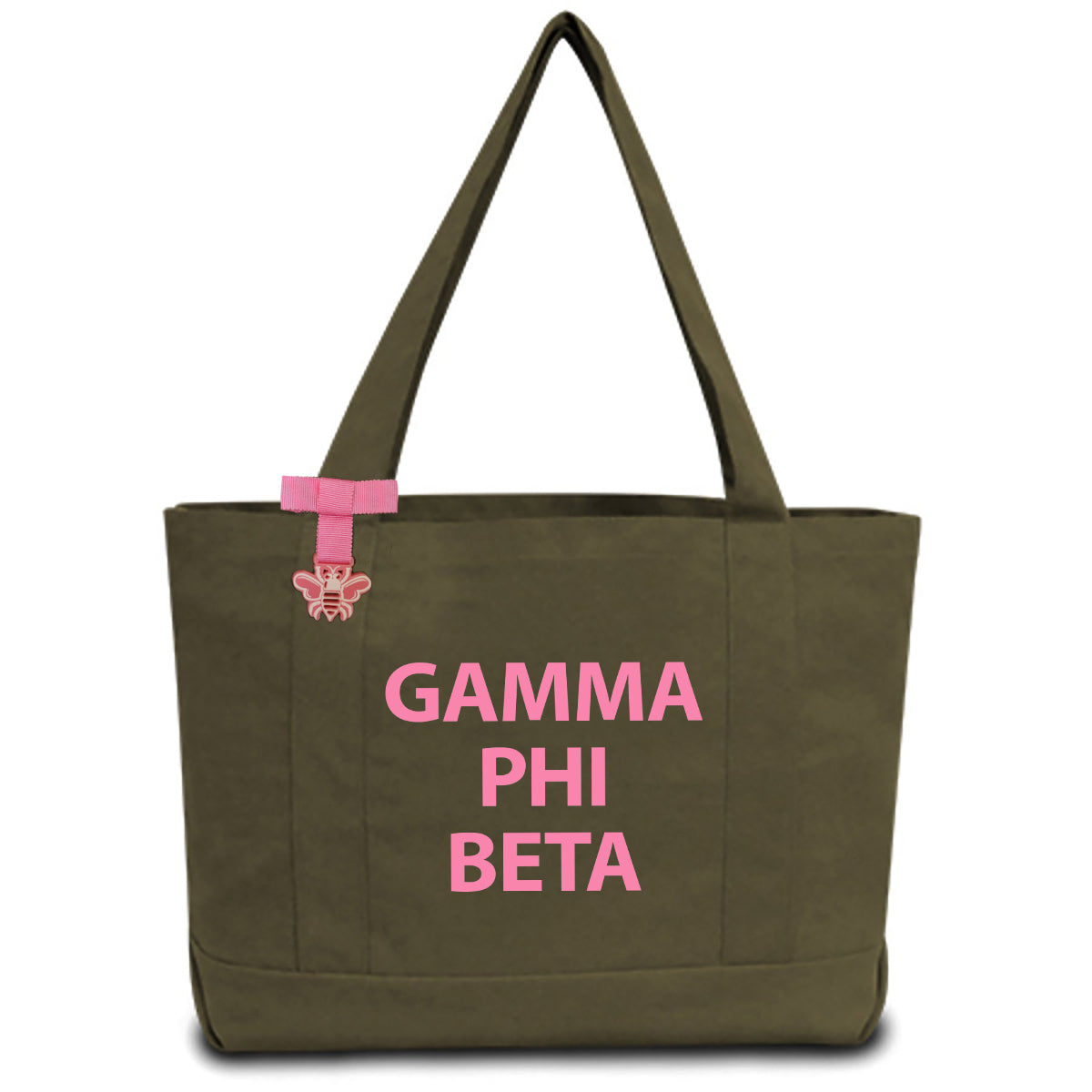 Gamma Phi Beta State Book Tote Bag | Brit and Bee
