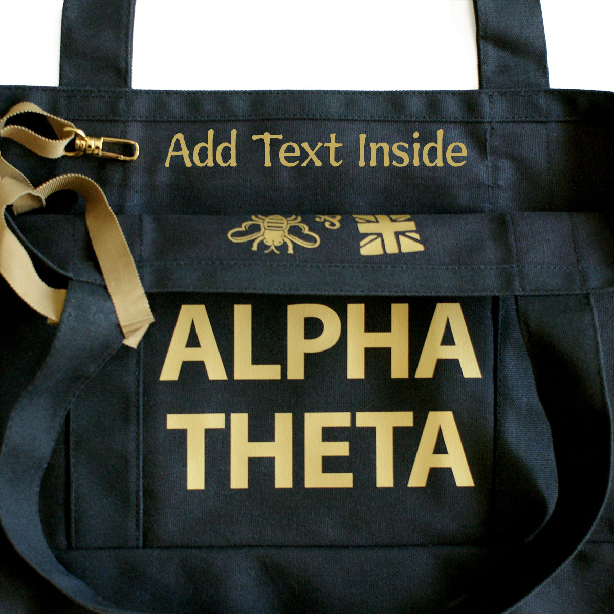 Kappa Alpha Theta State Book Tote Bag | Brit and Bee