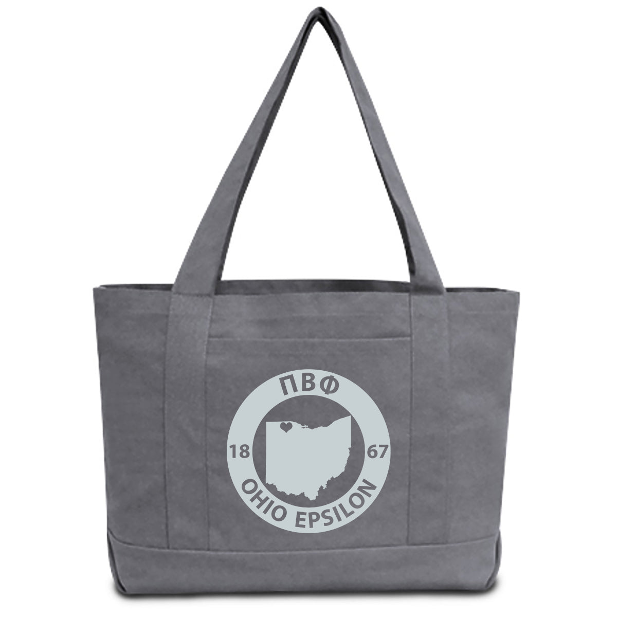 Pi Beta Phi State Book Tote Bag | Brit and Bee