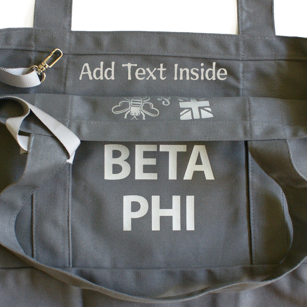 Pi Beta Phi State Book Tote Bag | Brit and Bee