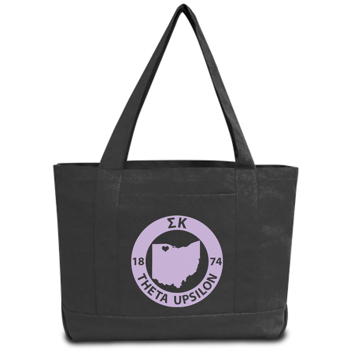Sigma Kappa State Book Tote Bag | Brit and Bee