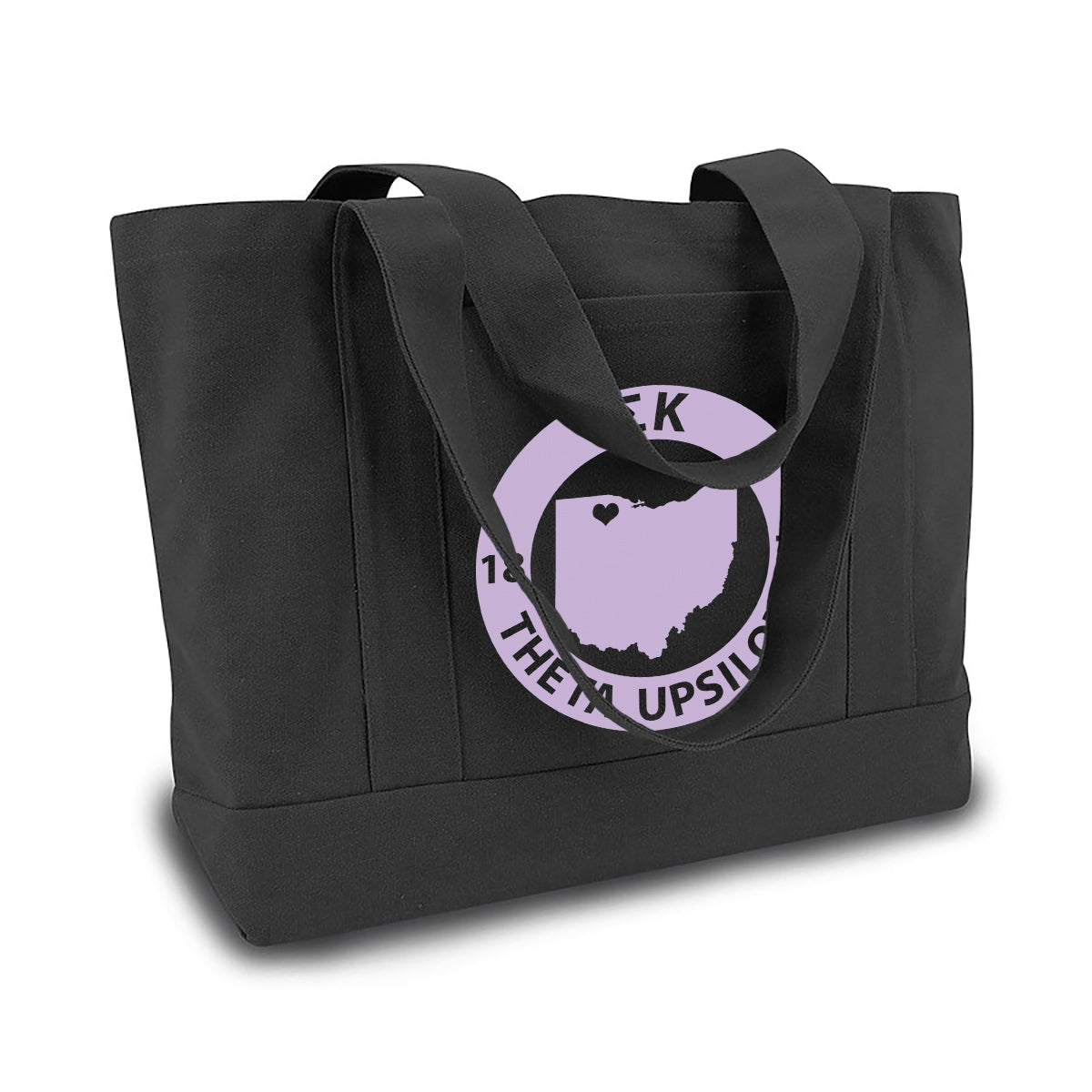 Sigma Kappa State Book Tote Bag | Brit and Bee