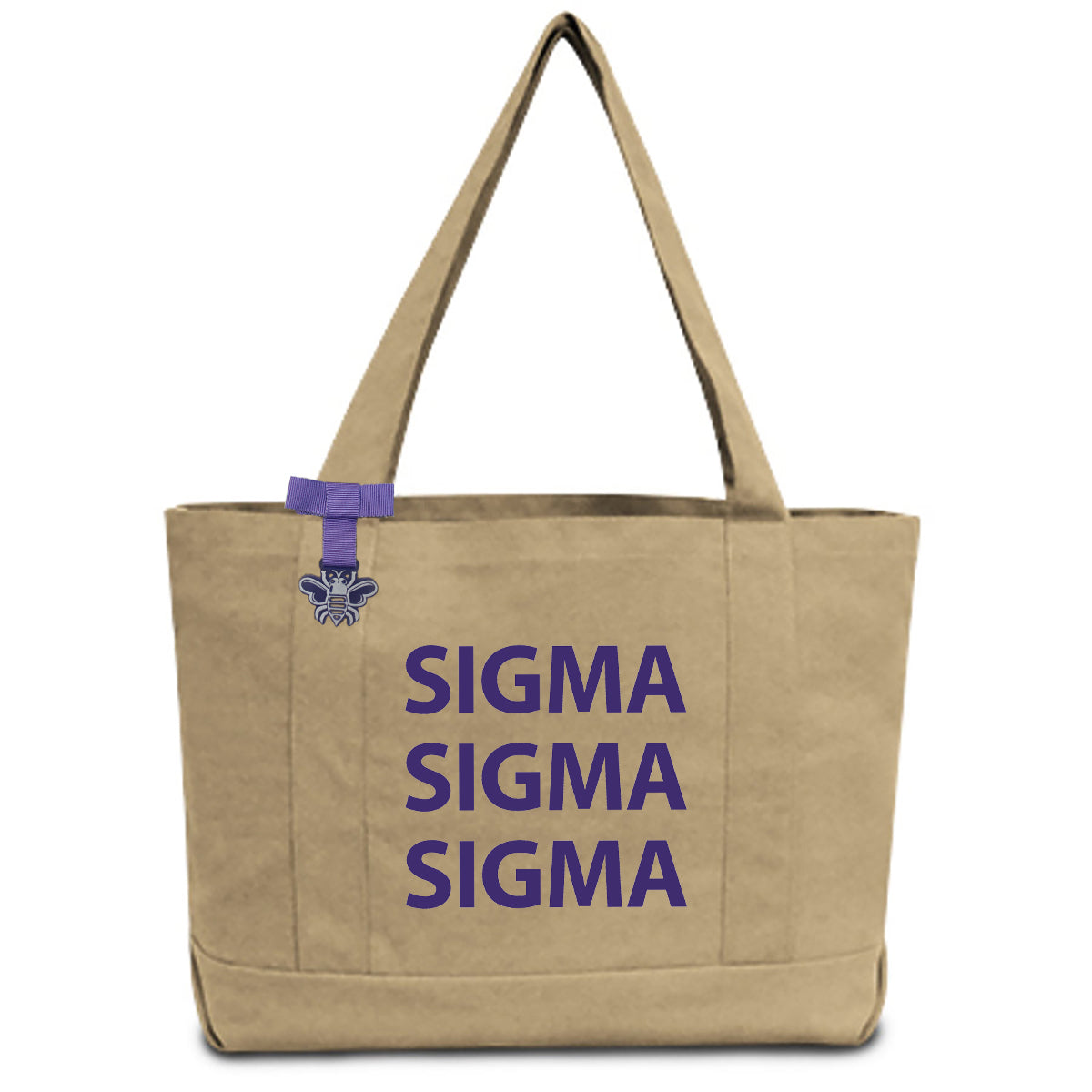 Sigma Sigma Sigma State Book Tote Bag | Brit and Bee