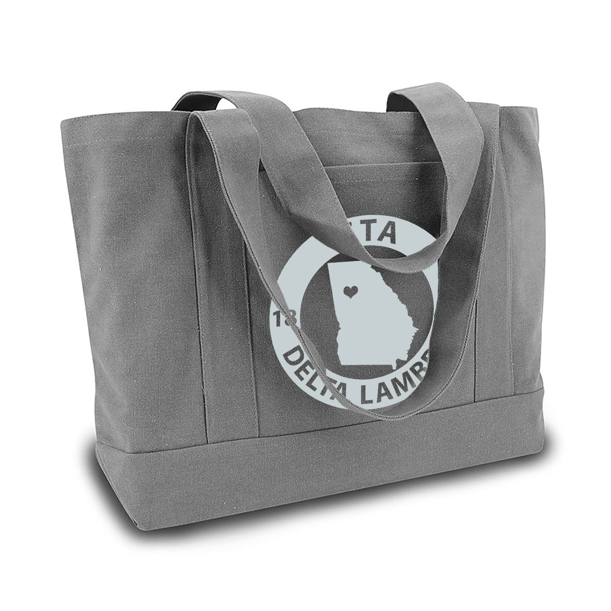 Zeta Tau Alpha State Book Tote Bag | Brit and Bee