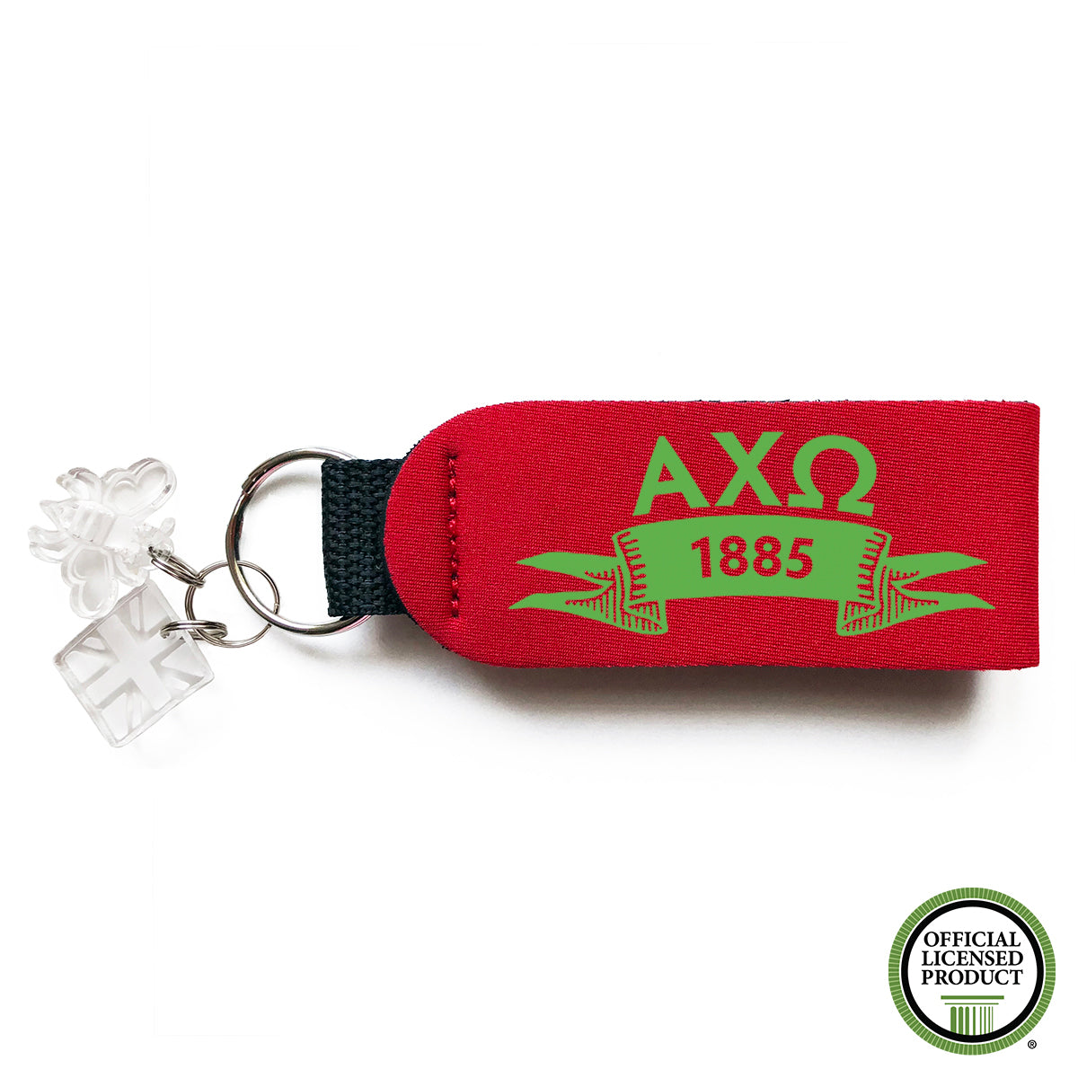 Brit and Bee Sorority Keychain - Alpha Chi Omega
