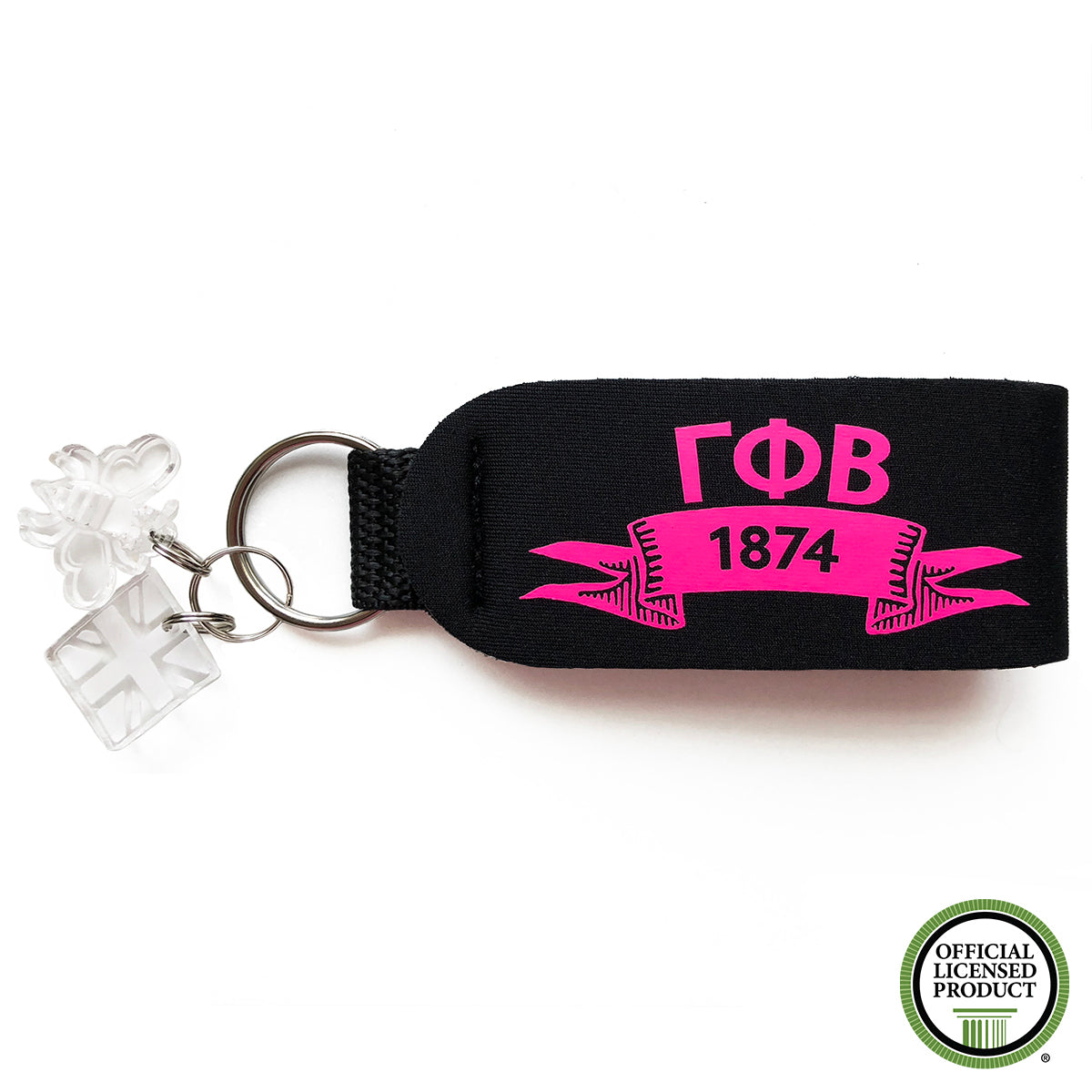 Brit and Bee Sorority Keychain - Gamma Phi Beta