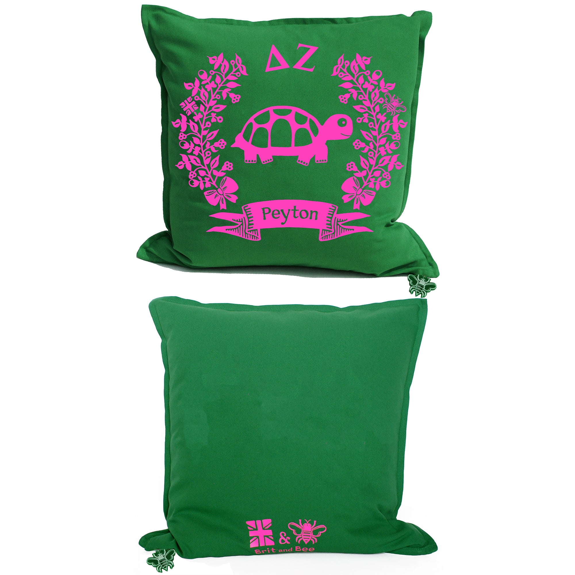 Delta Zeta Pillow | Brit and Bee