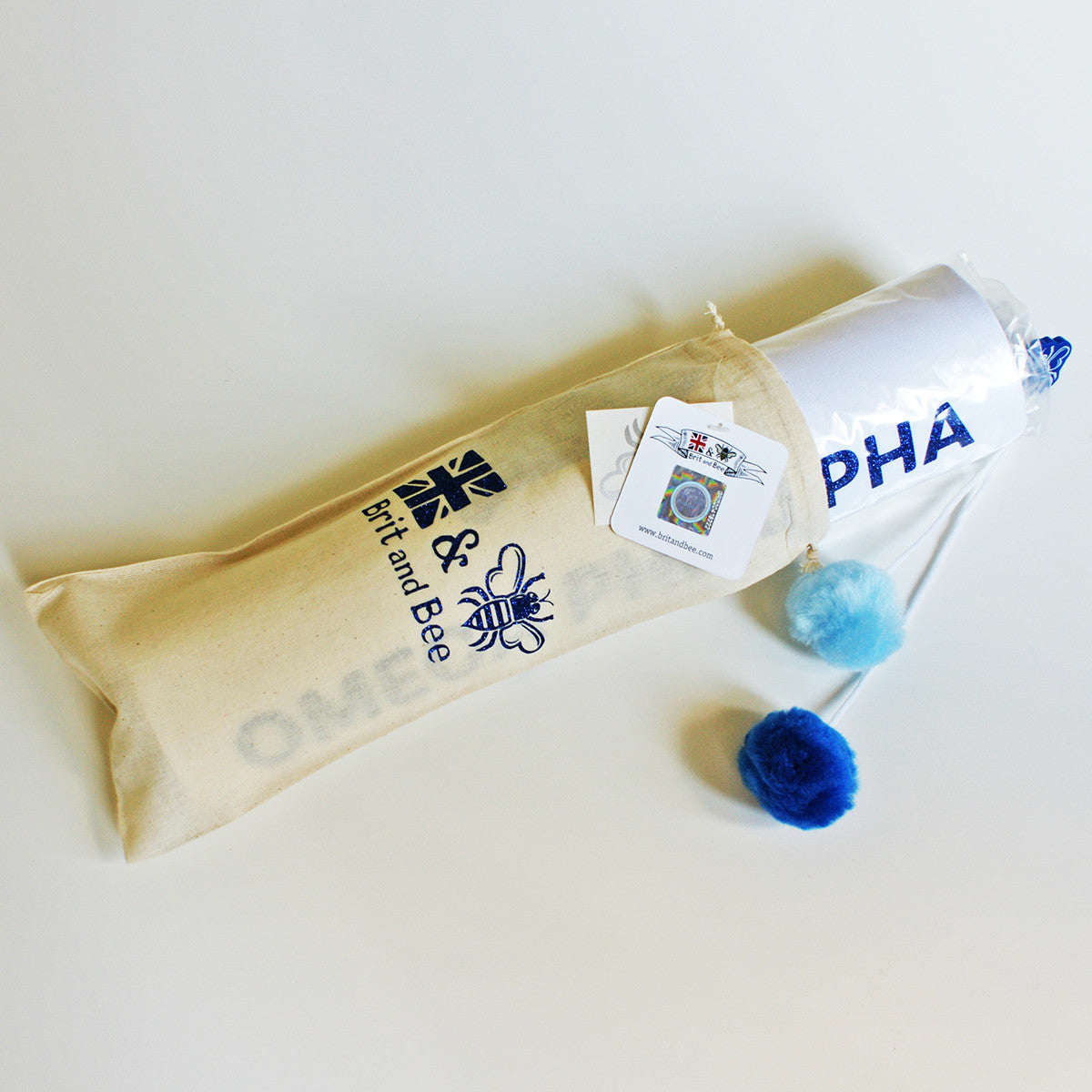 Sorority Logo Pennant Flag - Omega Phi Alpha