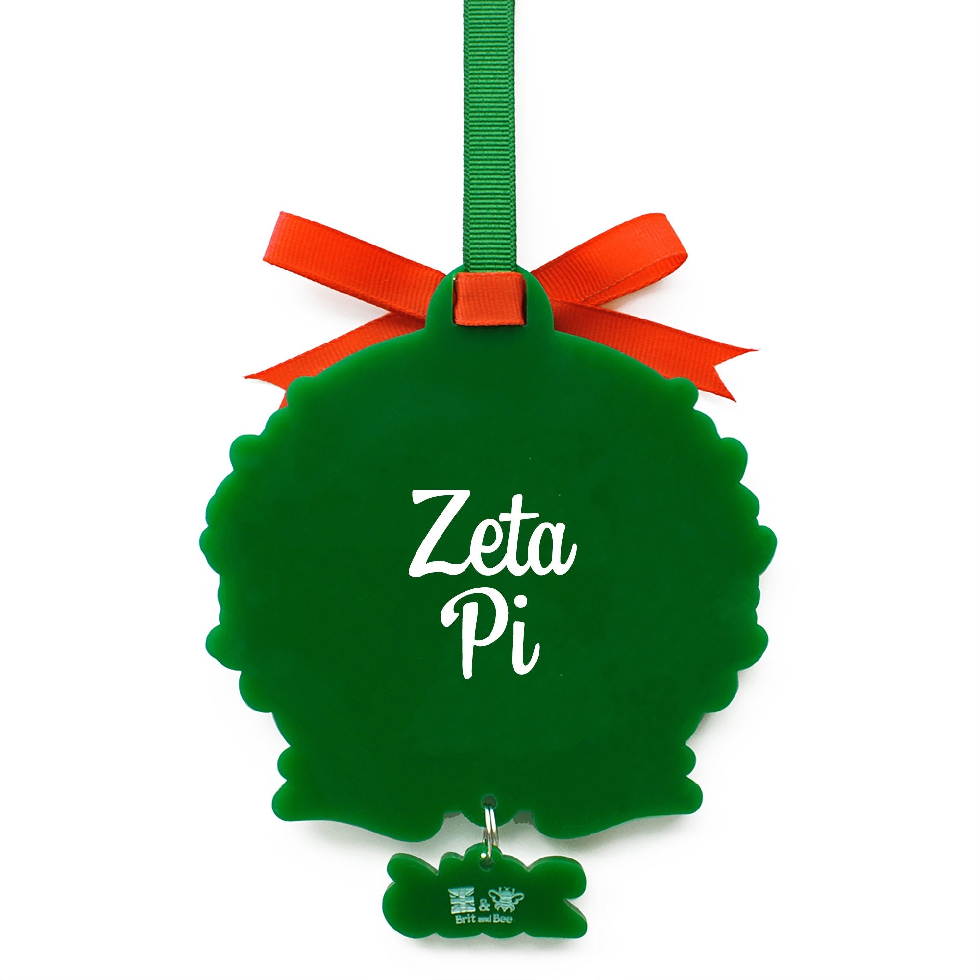 Alpha Chi Omega Sorority Logo Ornament | Brit and Bee