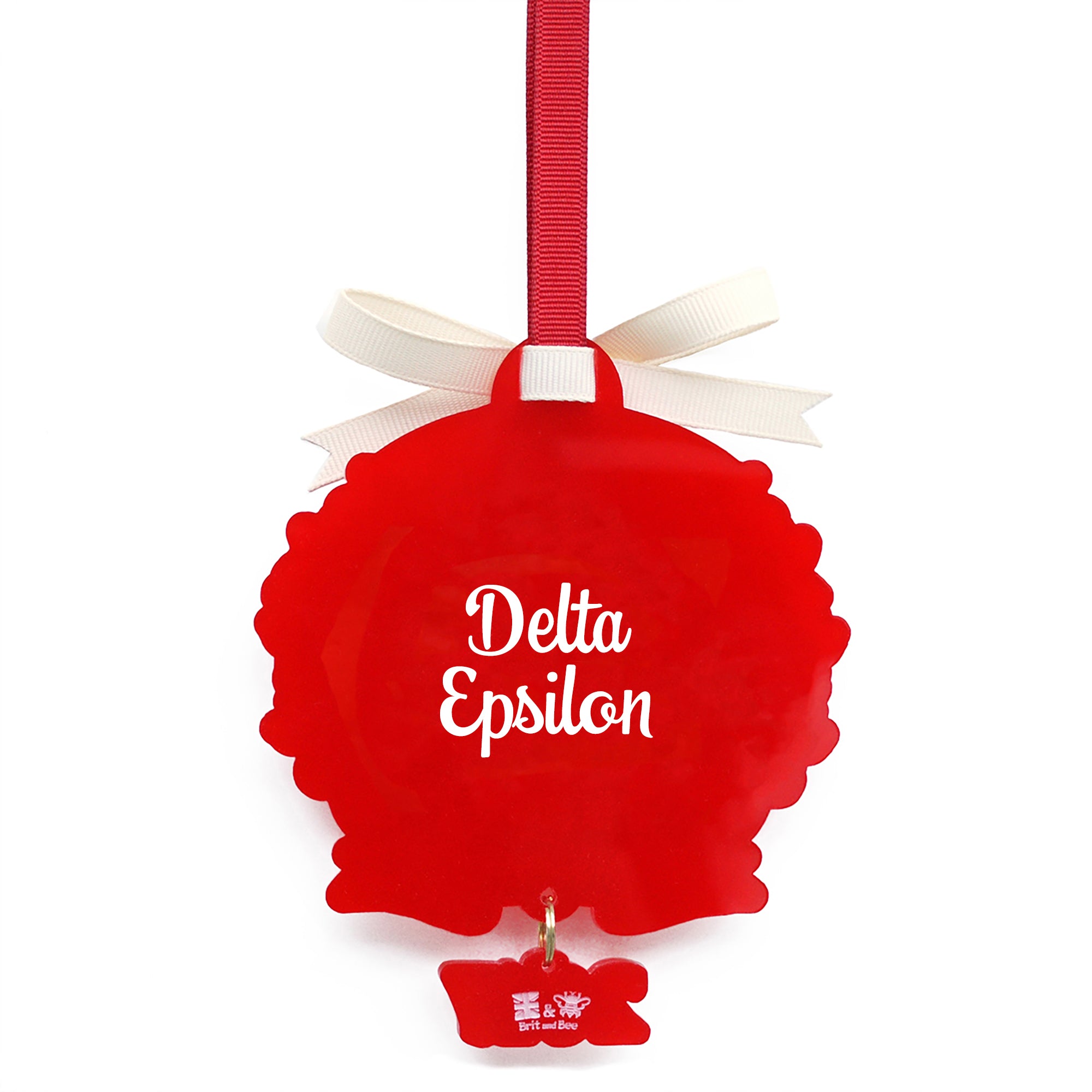 Chi Omega Sorority Ornament | Brit and Bee