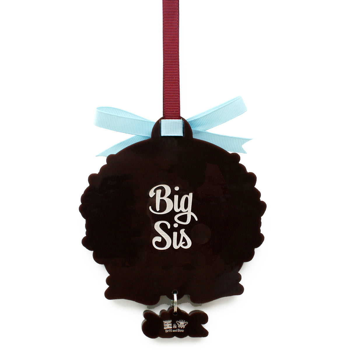 Brit and Bee Sorority Logo Ornament - Pi Beta Phi