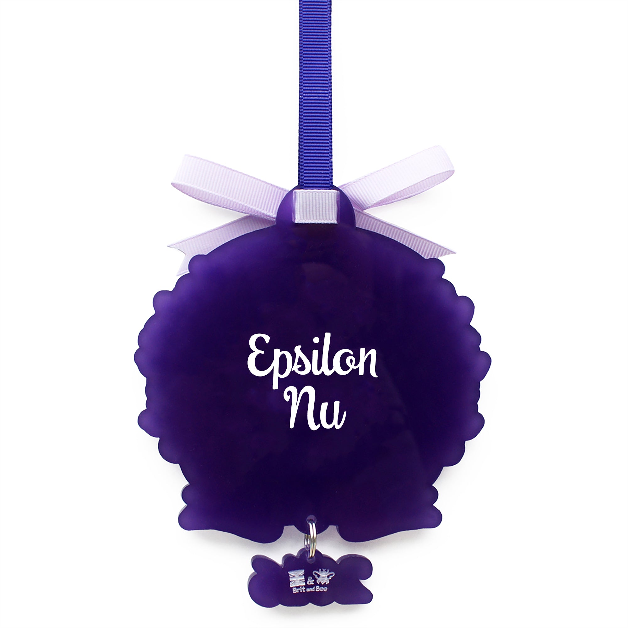 Tri Sigma Sorority Logo Ornament | Brit and Bee