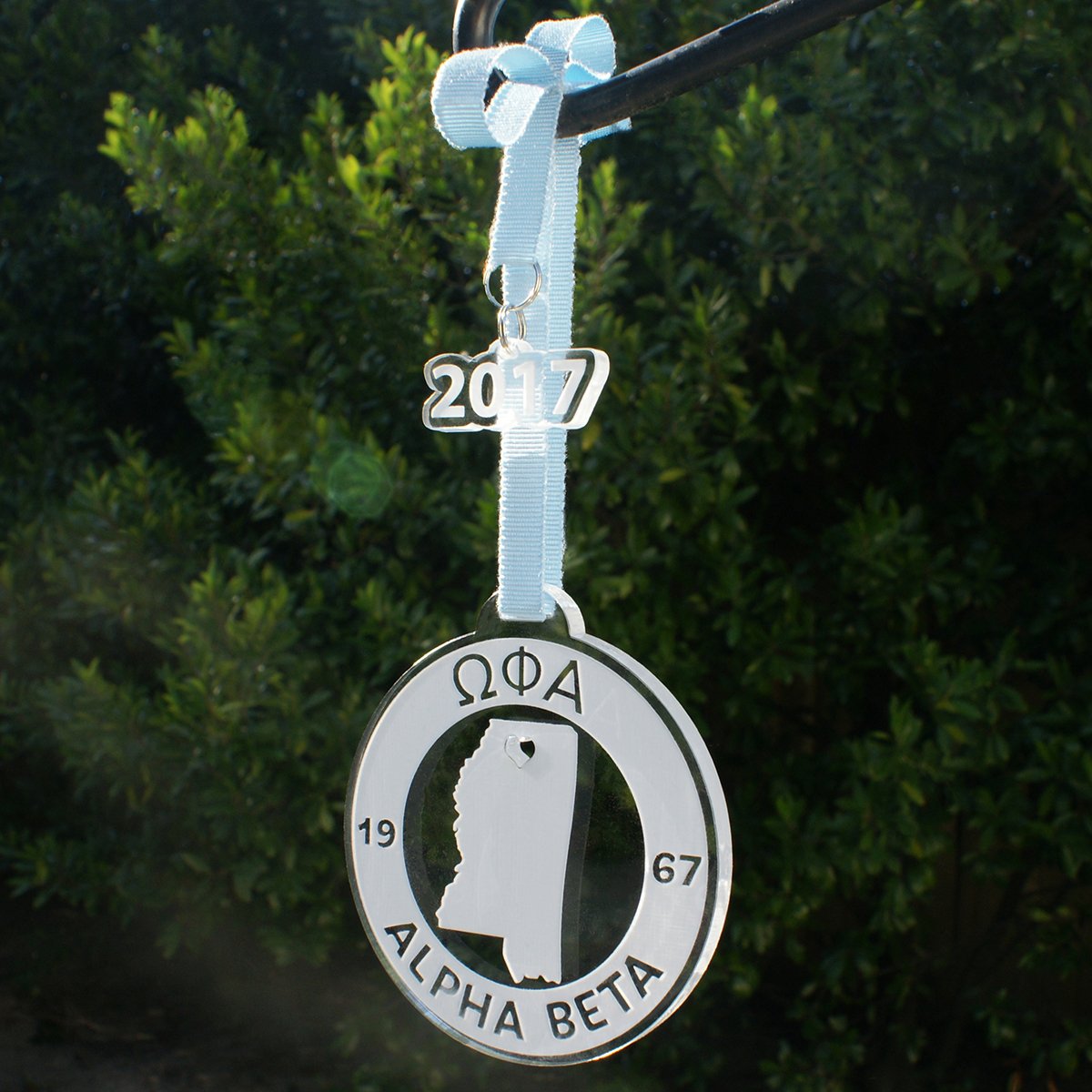 Omega Phi Alpha Ornament | Brit and Bee