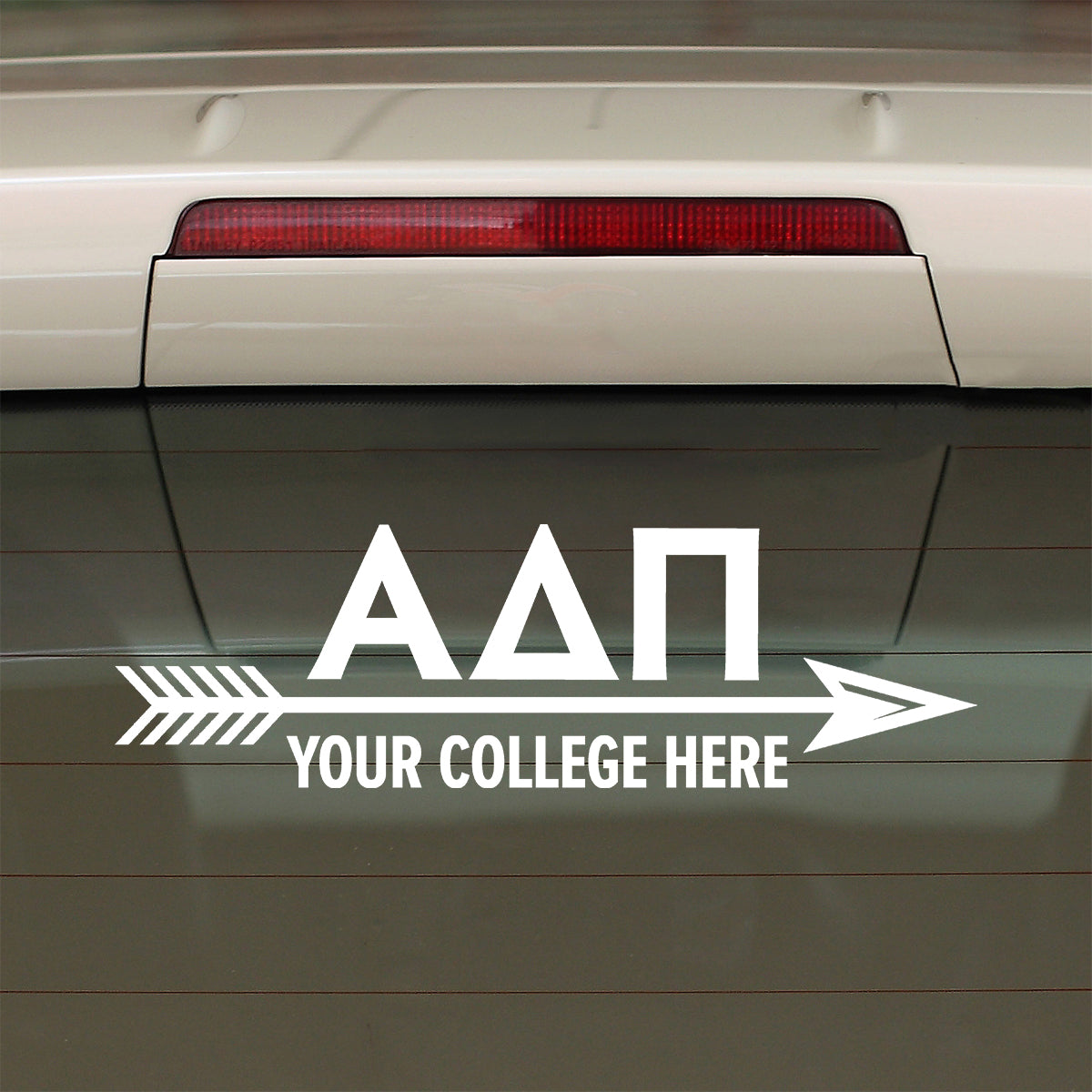 Brit and Bee Sorority Arrow Decal - Alpha Delta Pi
