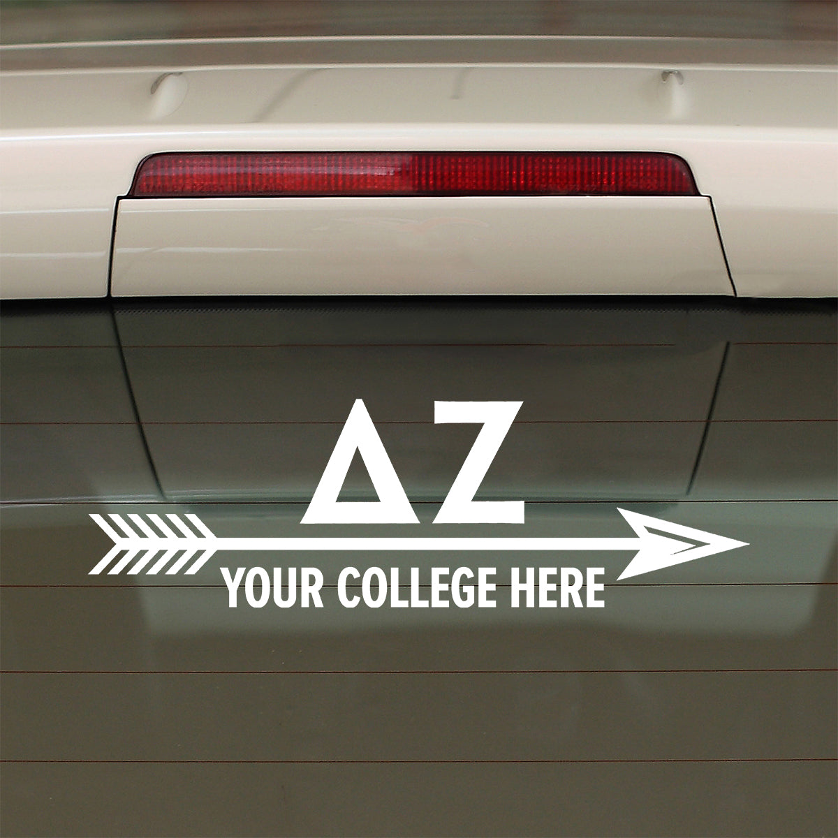 Brit and Bee Sorority Arrow Decal - Delta Zeta
